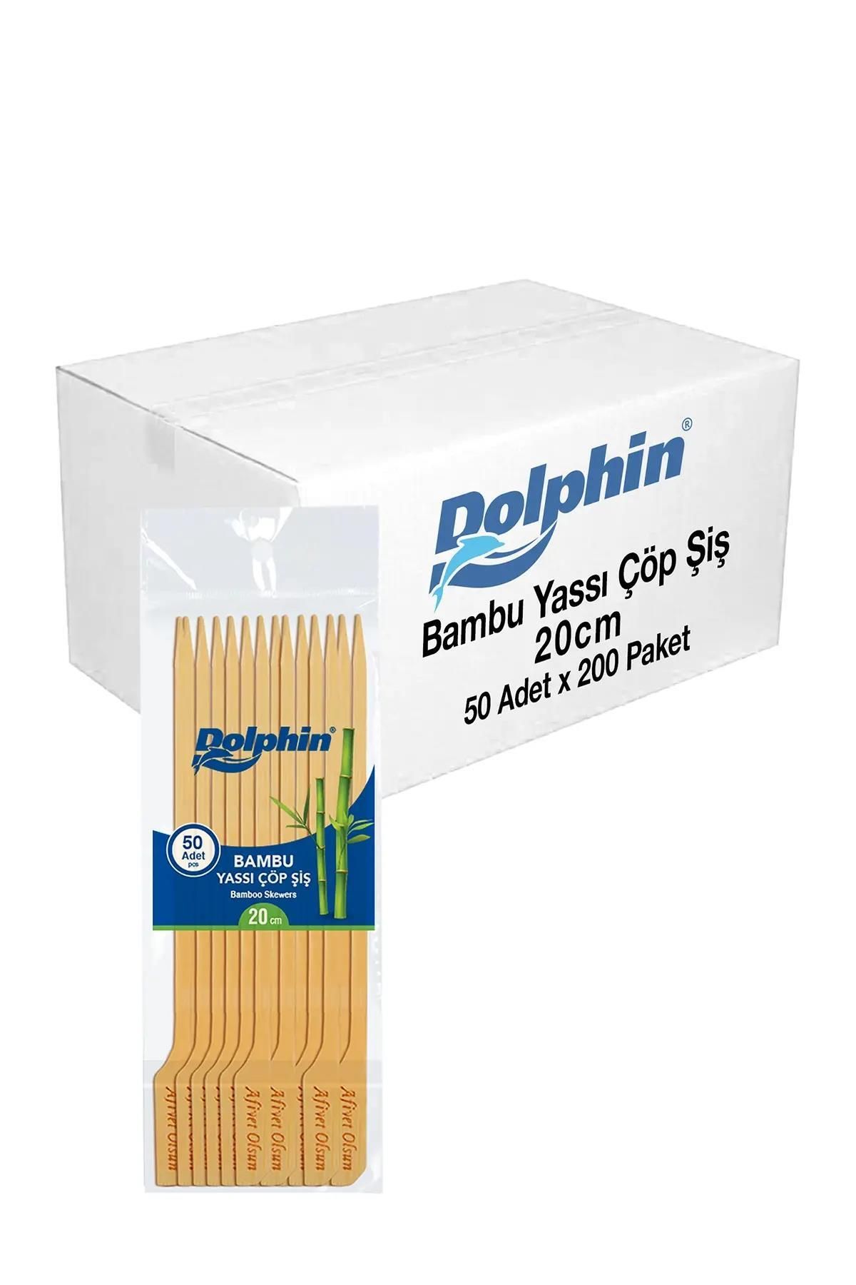 alsepeteavm Dolphin Yassı Çöp Şiş 20cm 50li X 200 Paket (koli)