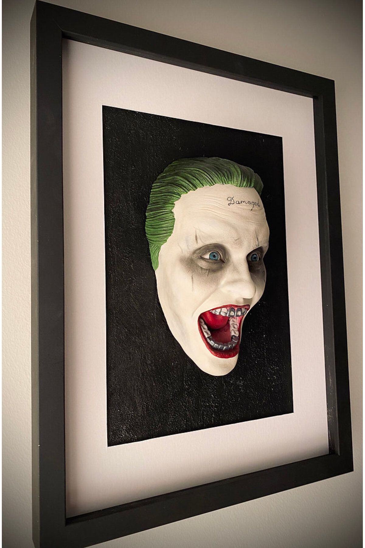 DuudStore Joker Jared Leto 3D Figur Tablo - Duvar Dekoru