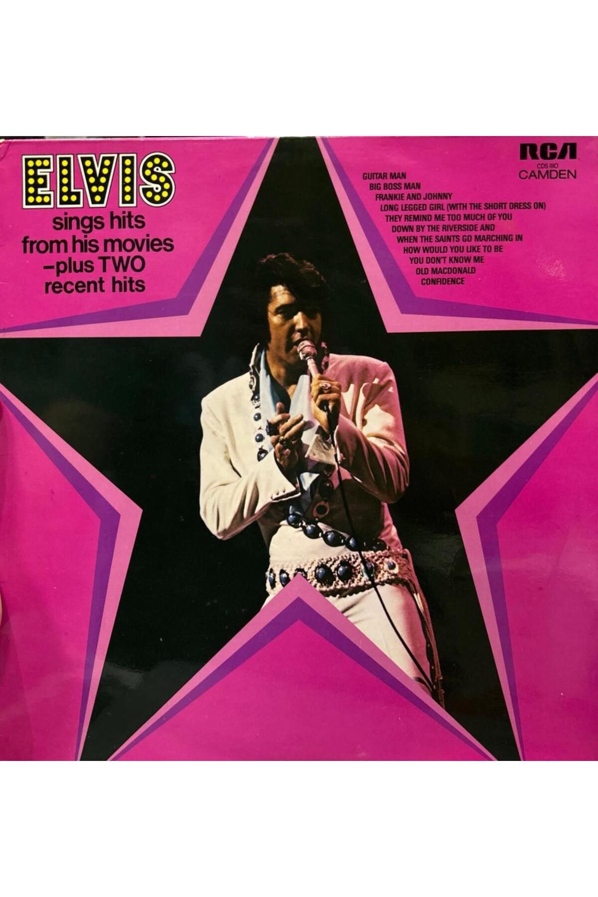 Kadıköy Plak Kulübü Elvis Presley - Sings Hits from His Movies LP