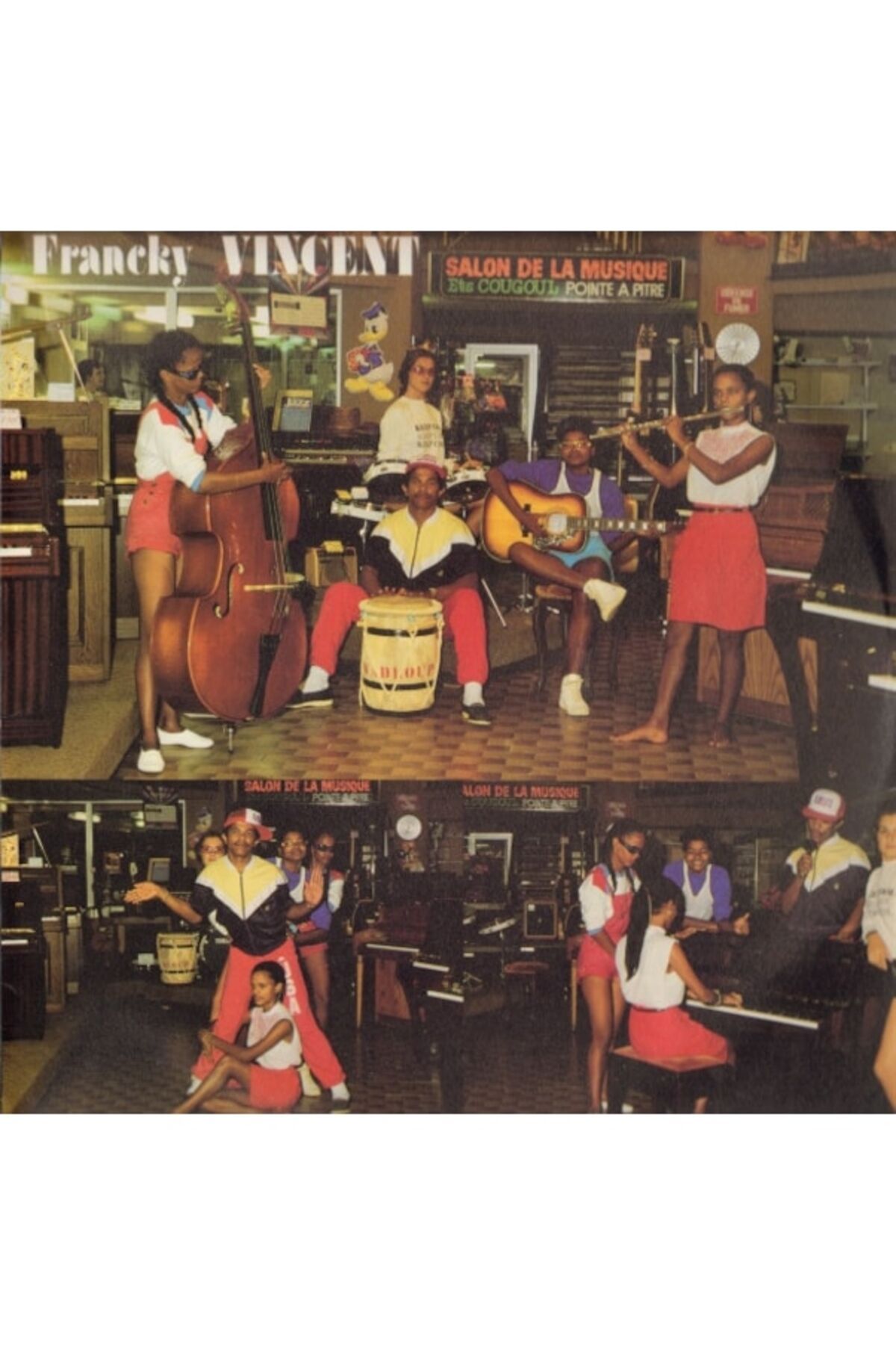 Ege Kitap ve Plak Evi Francky Vincent - Francky Vincent , 1984 Lp Zouk