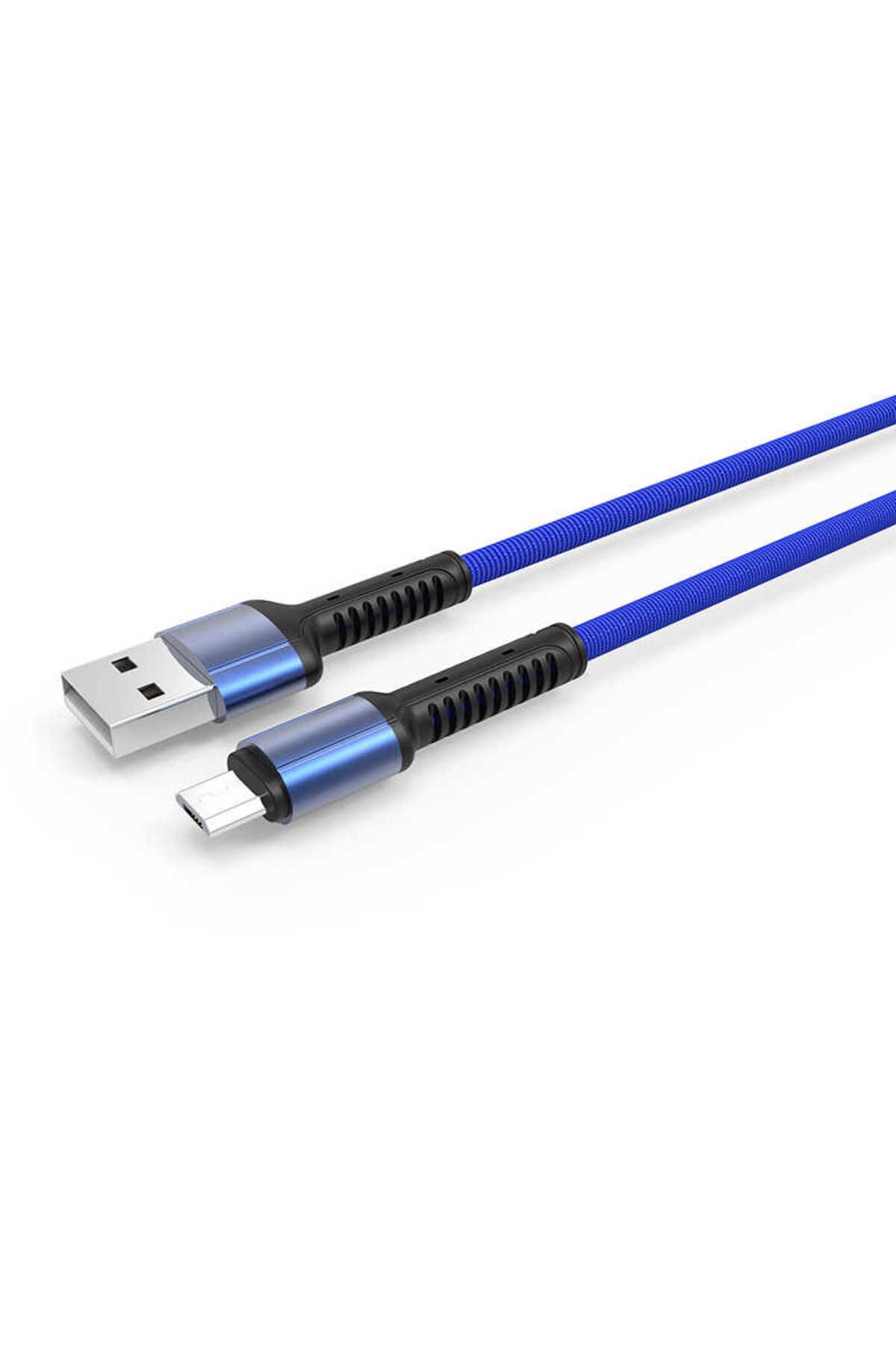 Kılıfist Mavi LS63 Micro Usb Kablo-KLFS