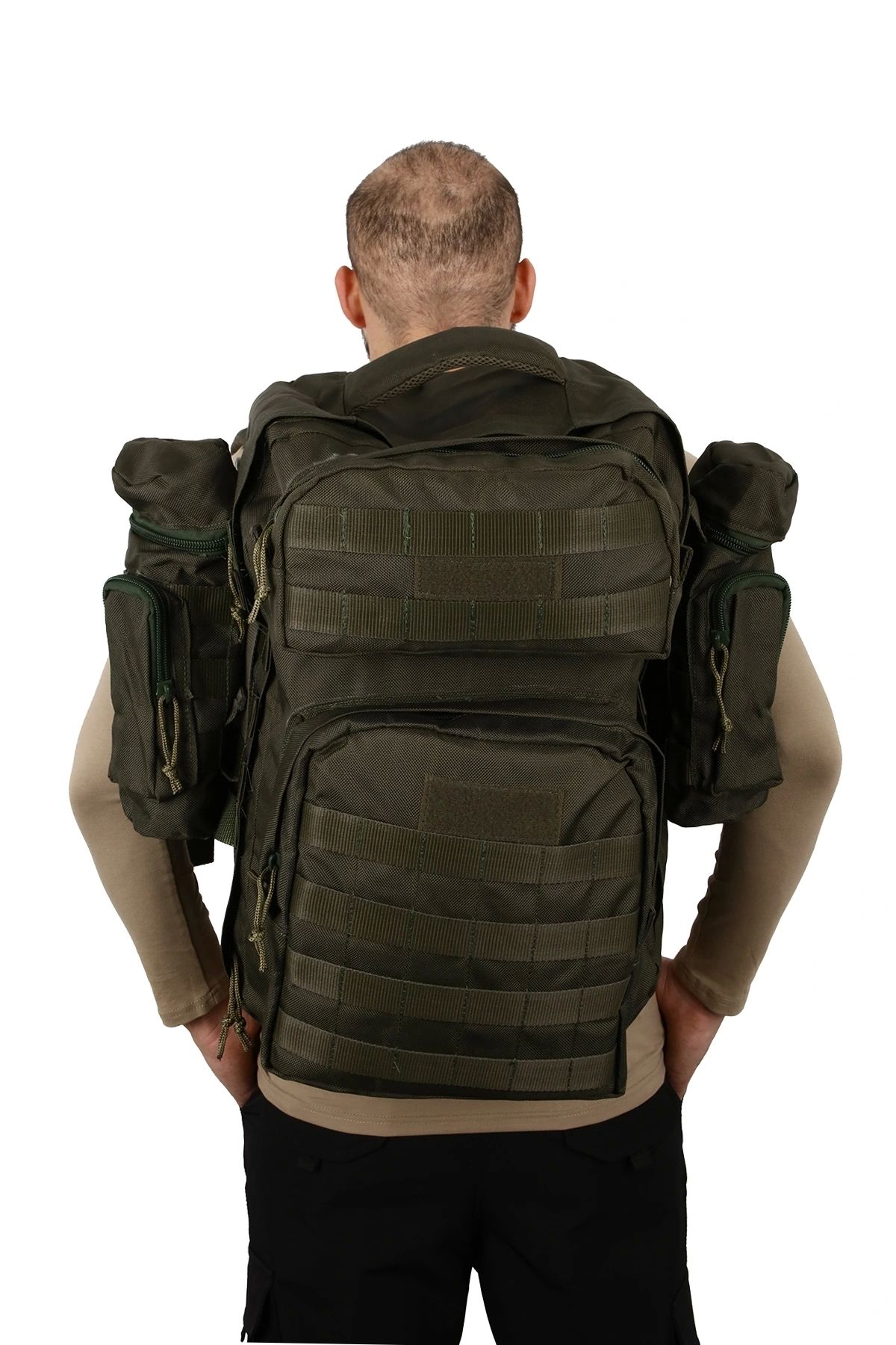 Astüm Askeri Malzeme Askeri Operasyon Çantası Haki Renk 110 Litre Cordura Kumaş Su İtici