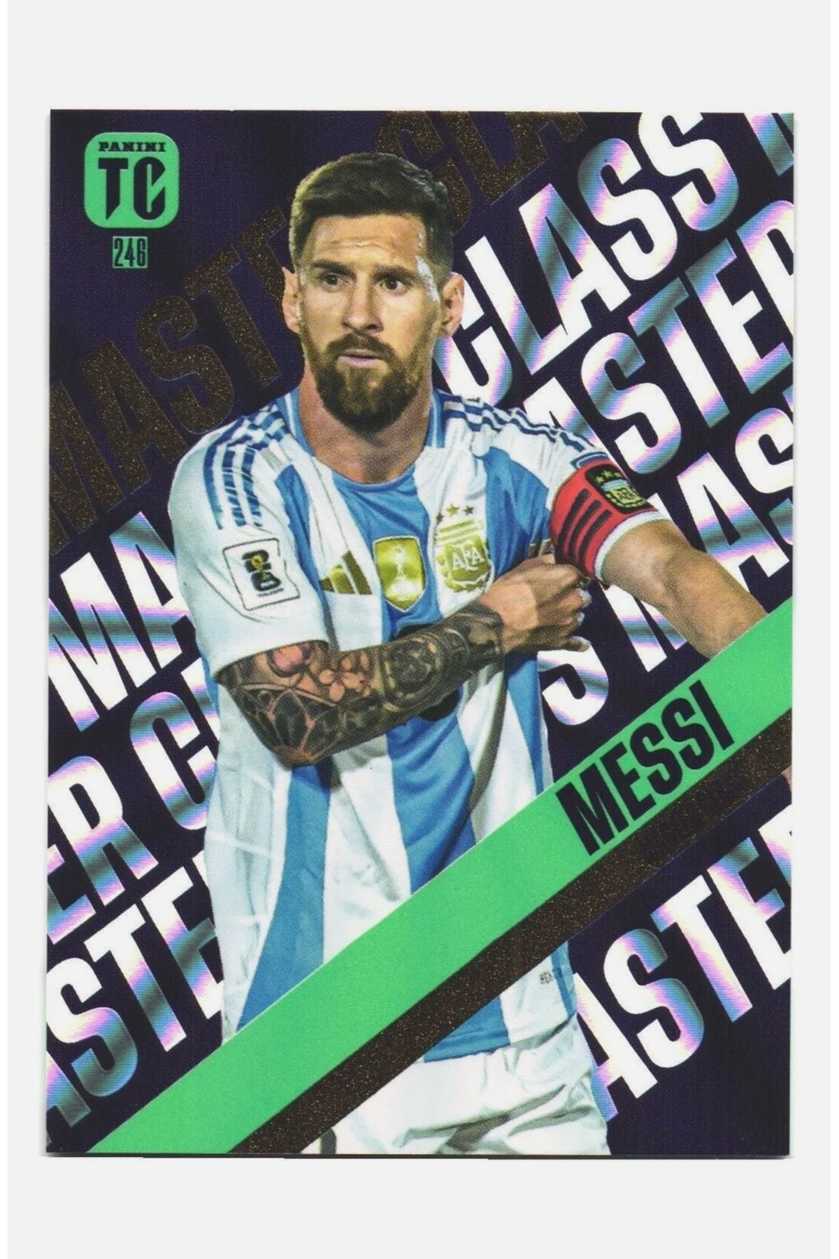 Panini Top Class Master Class Messi Oyun Kartı 246