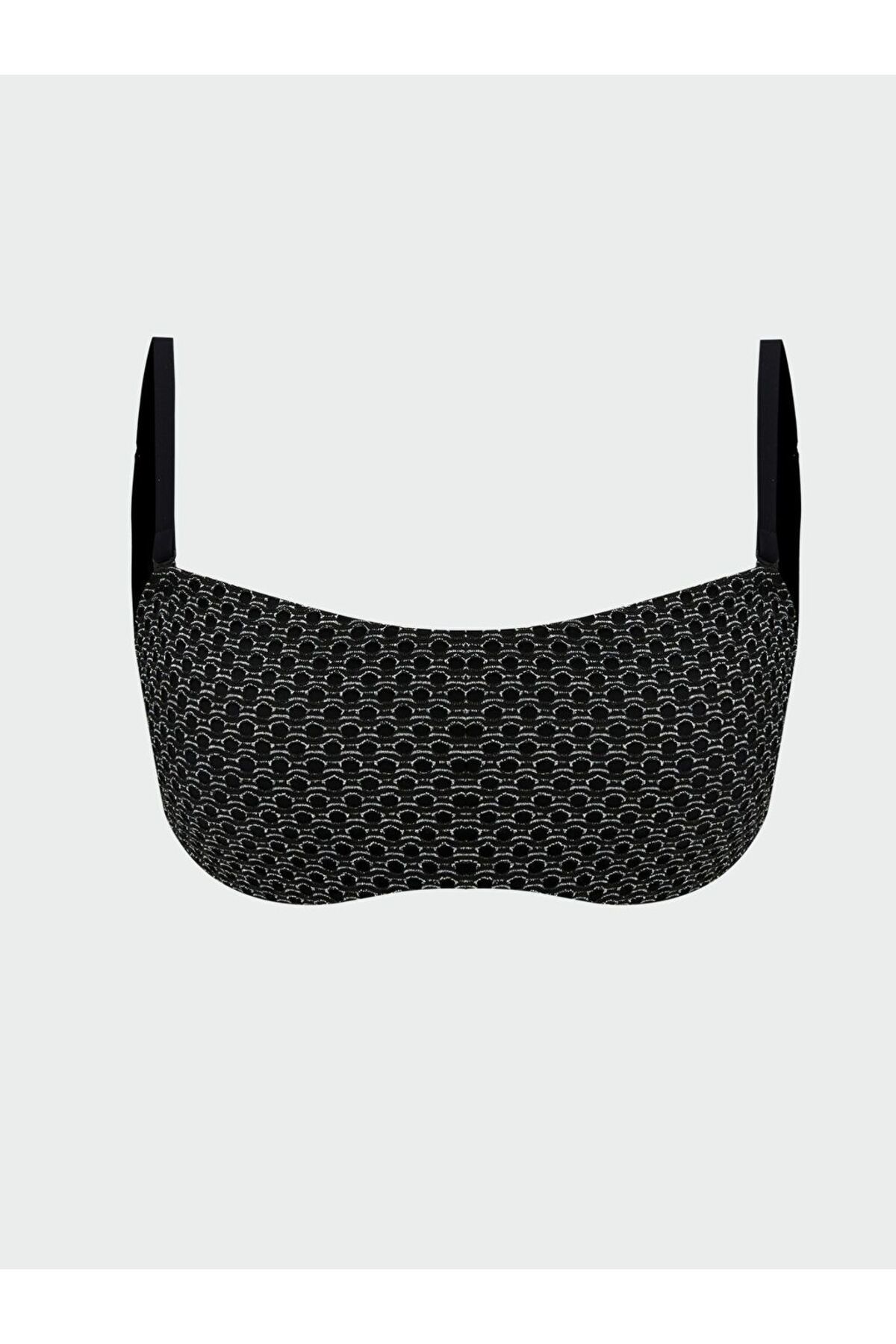 LC Waikiki LCW DREAM Çıkarılabilir Pedli Desenli Kadın Bikini Üst