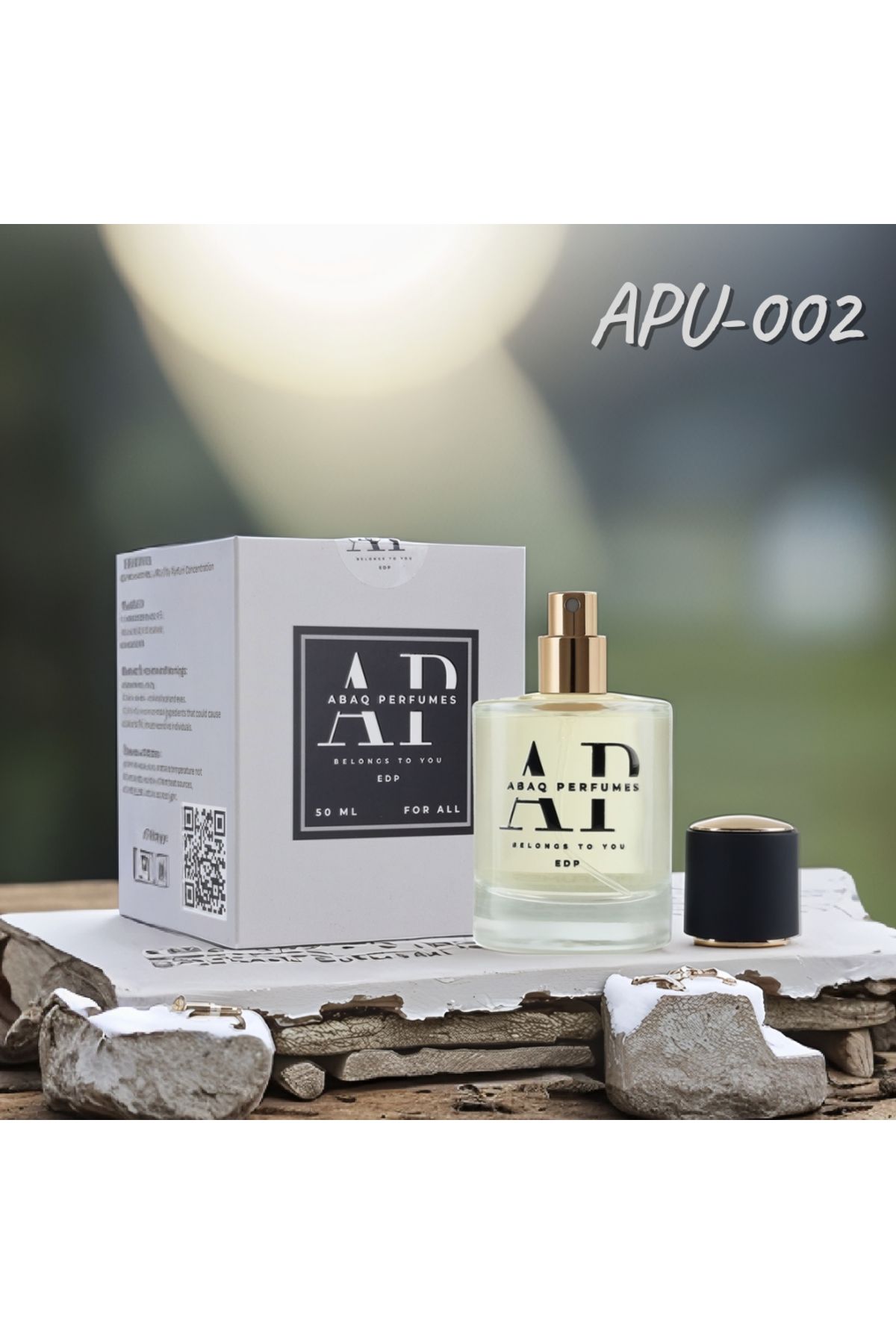 ABAQ PERFUMES APU-002 – 50 ml – EDP Erkek Parfümü, Tatlı ve Odunsu, Bal, Tütün ve Baharat Dokunuşları
