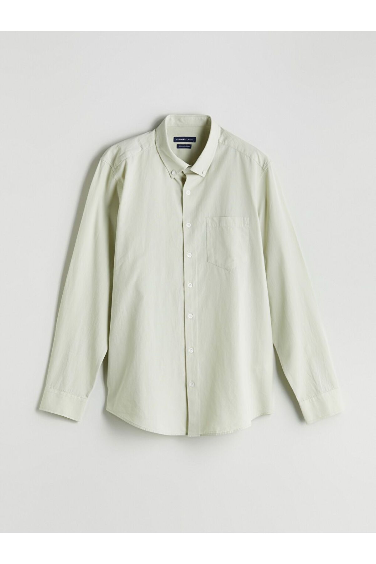 LC Waikiki LCWAIKIKI Classic Regular Fit Uzun Kollu Poplin Erkek Gömlek