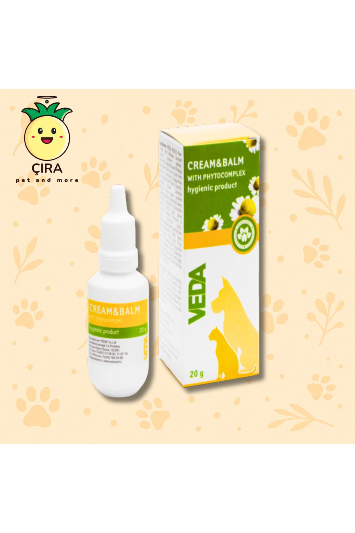 Vedavet CREAM BALM Bitkisel Doku Yenileyici