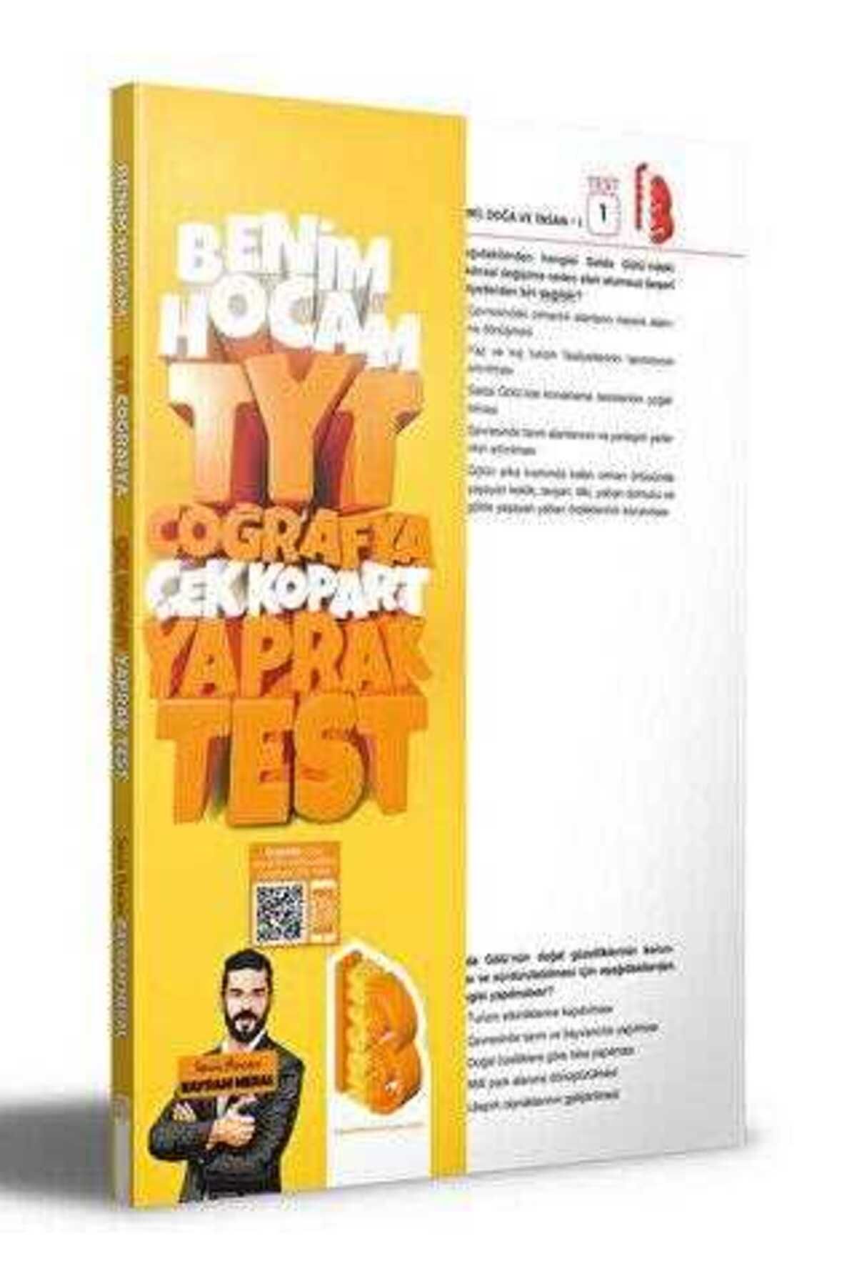 FourArts Benim Hocam Yayınları 2023 TYT Coğrafya Çek Kopar Yaprak Test