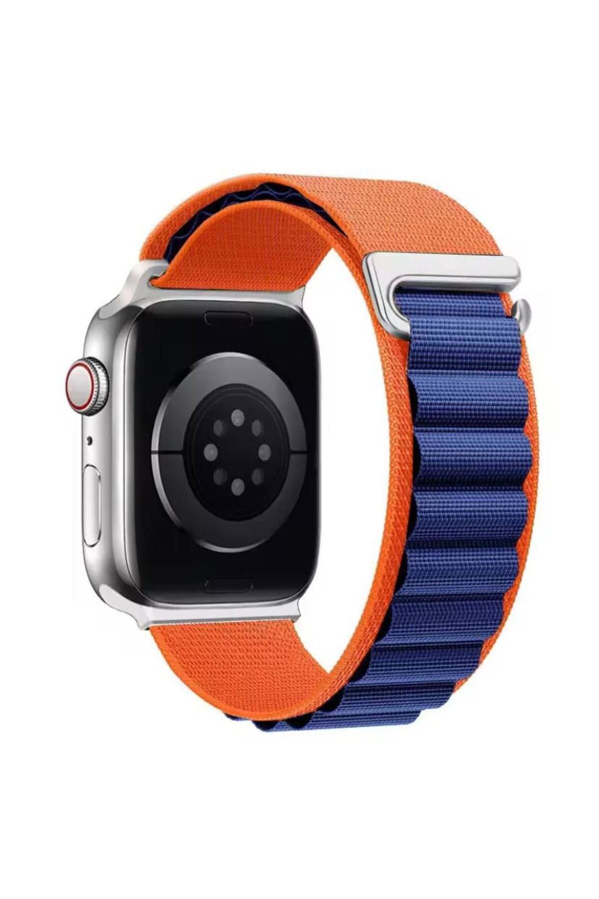 Bruntoo BR Apple Watch Series Ultra 10/9/8/7/6/5/4/SE/3/2/1 49mm-46mm-45mm-44mm-42mm Uyumlu Alpine Loop kordon