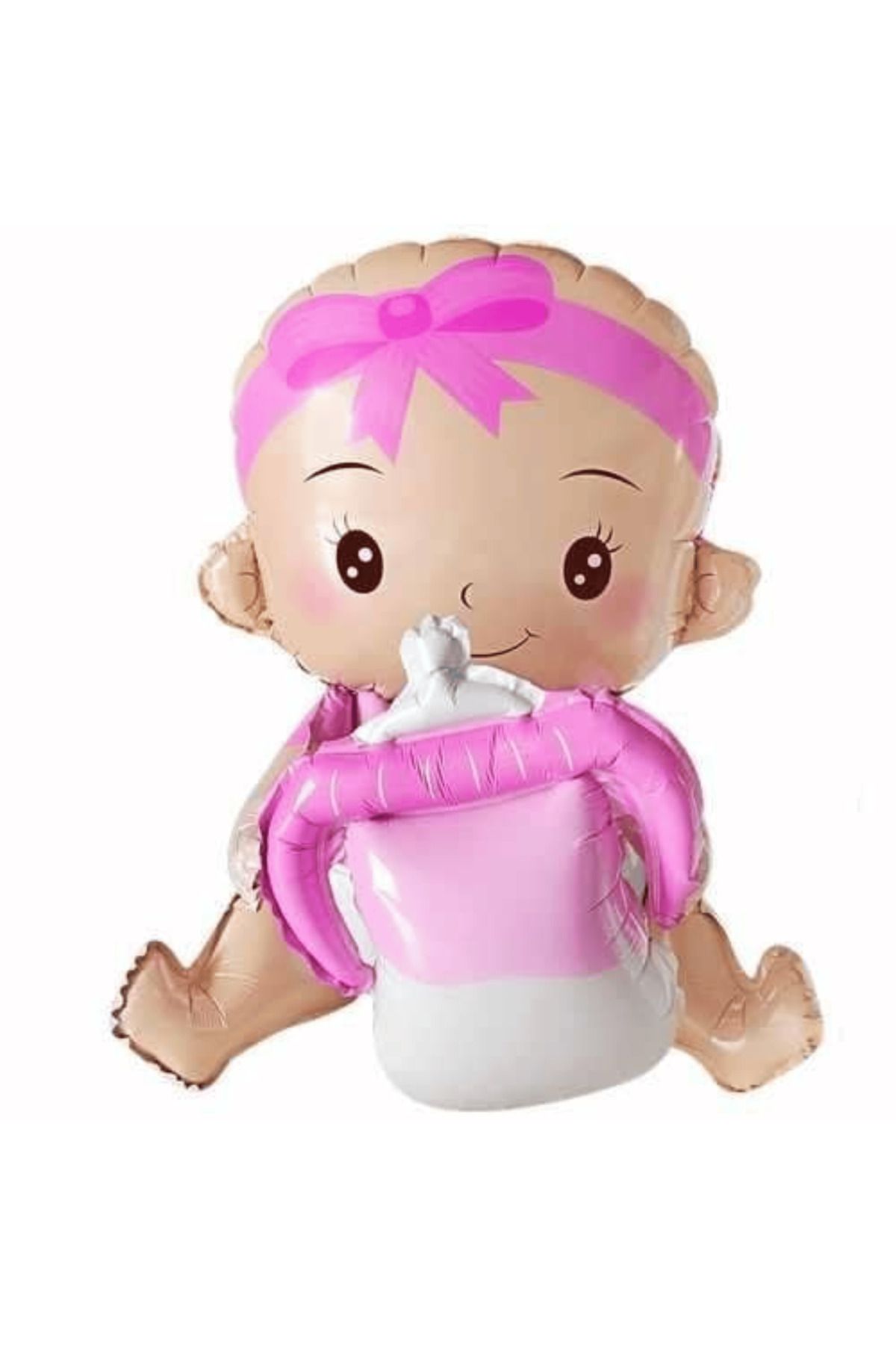 Mielibon Biberonlu Bebek Folyo Balon 51x54,5 cm Kız ve Erkek Model Parti Süsü