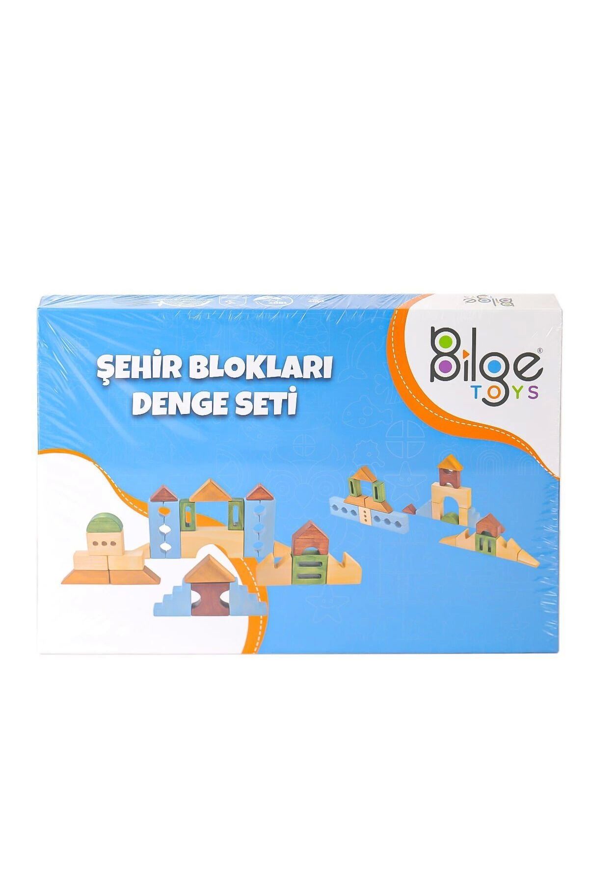 ÇAVDAR BLG-107A Ahşap Şehir Blok Seti