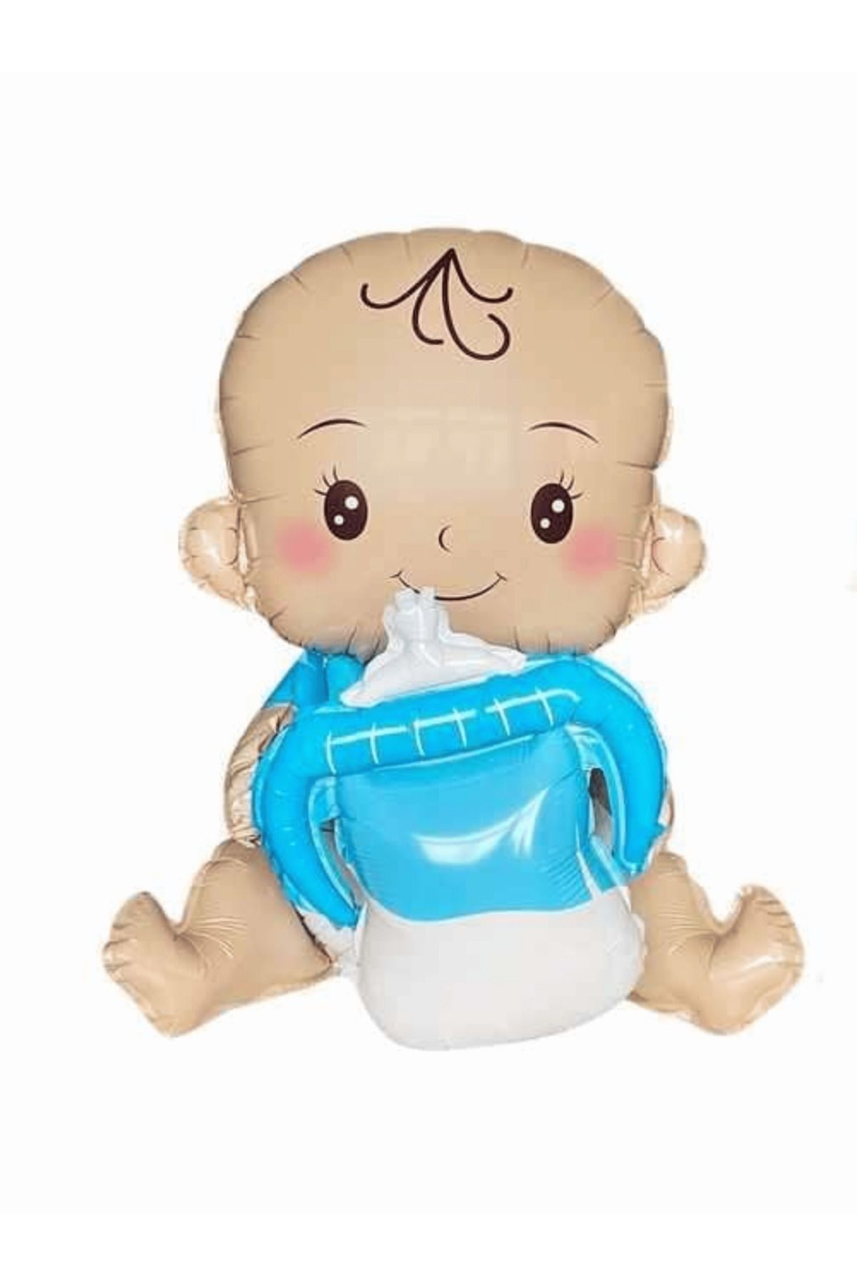 Mielibon Biberonlu Bebek Folyo Balon 51x54,5 cm Kız ve Erkek Model Parti Süsü