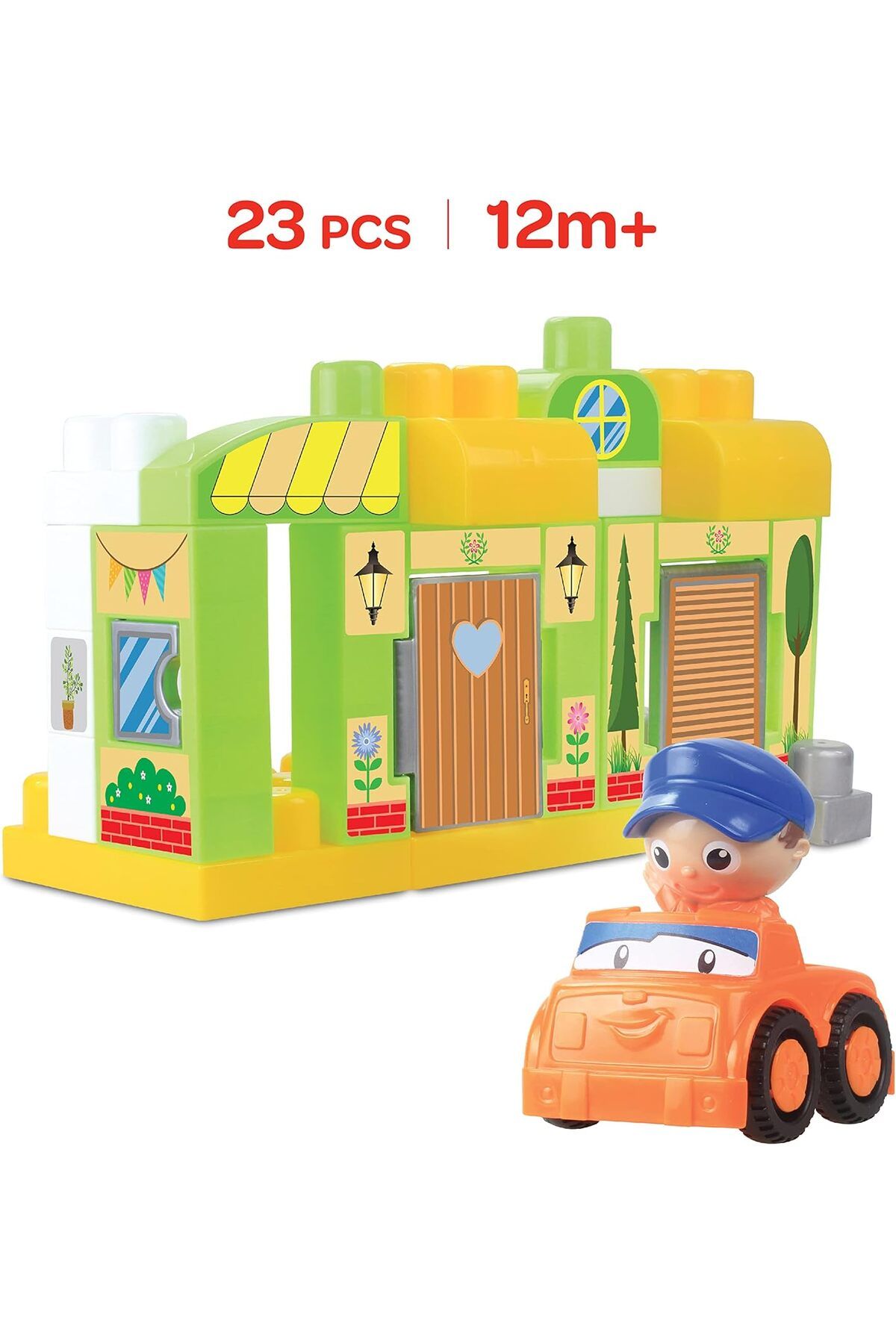 Moon-Dream Home – Building Block Toy Set – Learning Toddlers Colorful Building Bricks 5