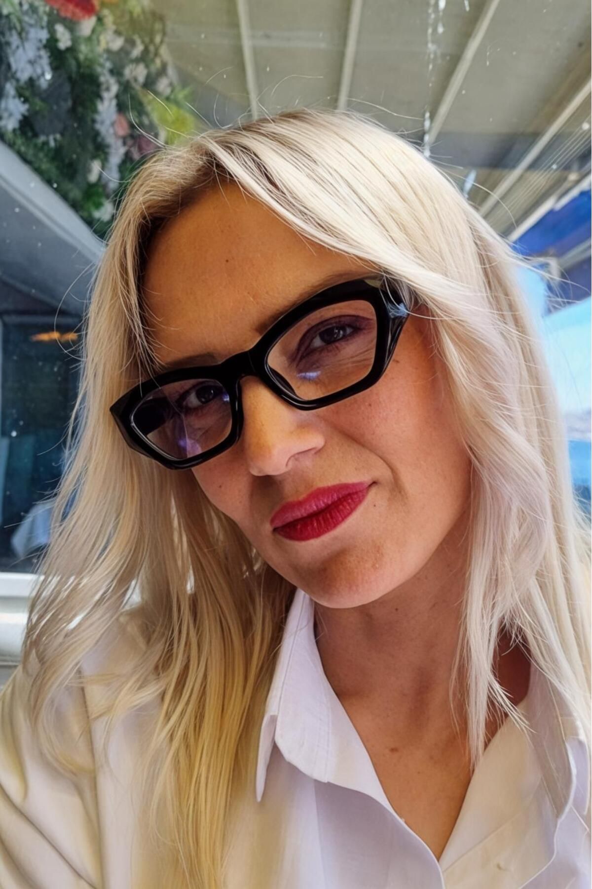 Mood Agenda Kadın Randy Mavi Işık Korumalı Dinlendirici Cat Eye Model Ekran Gözlüğü