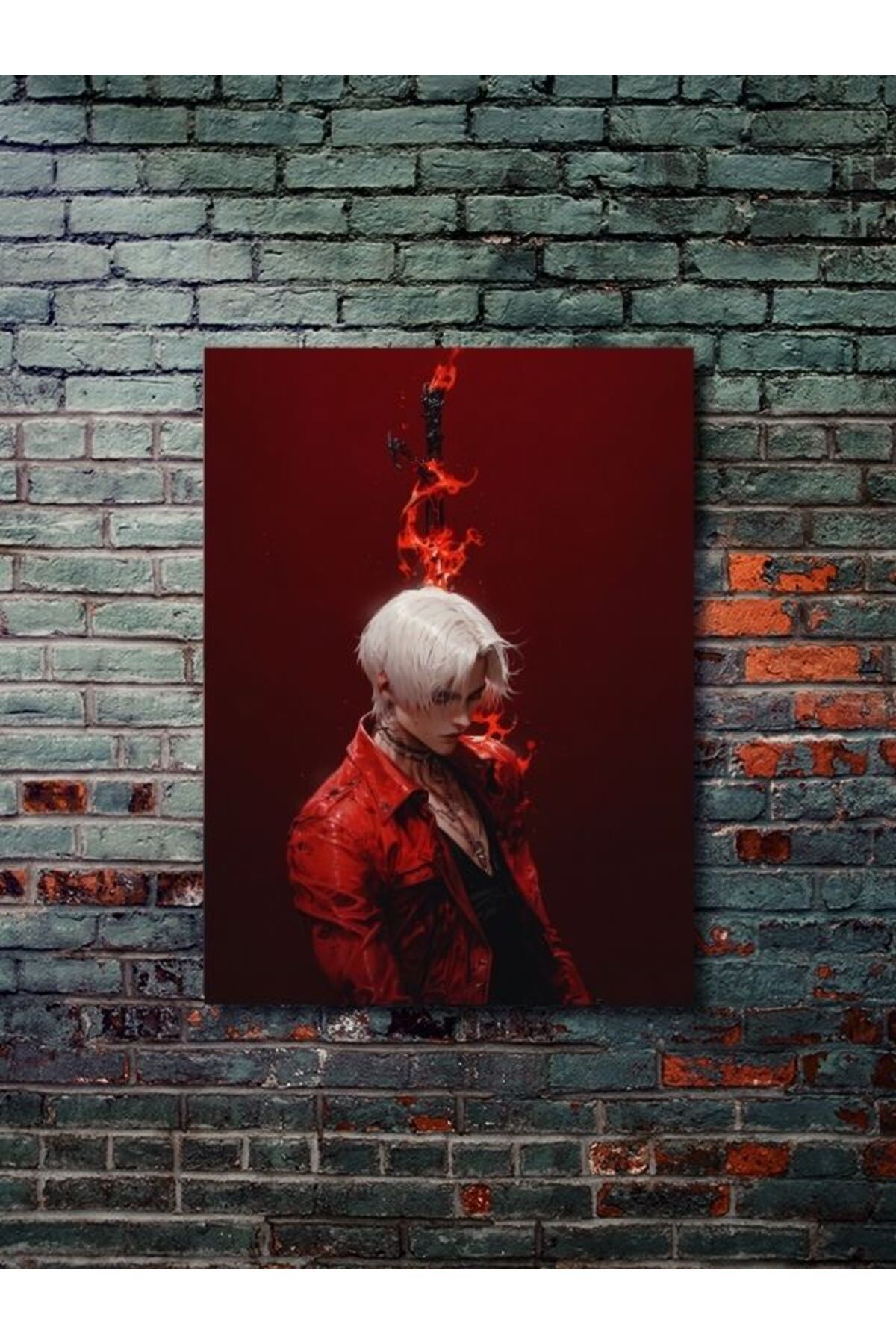 ZNC Devil May Cry, Eşsiz Tasarım Oyun, Karakter Posterleri, Özel Tasarım Kağıt Poster