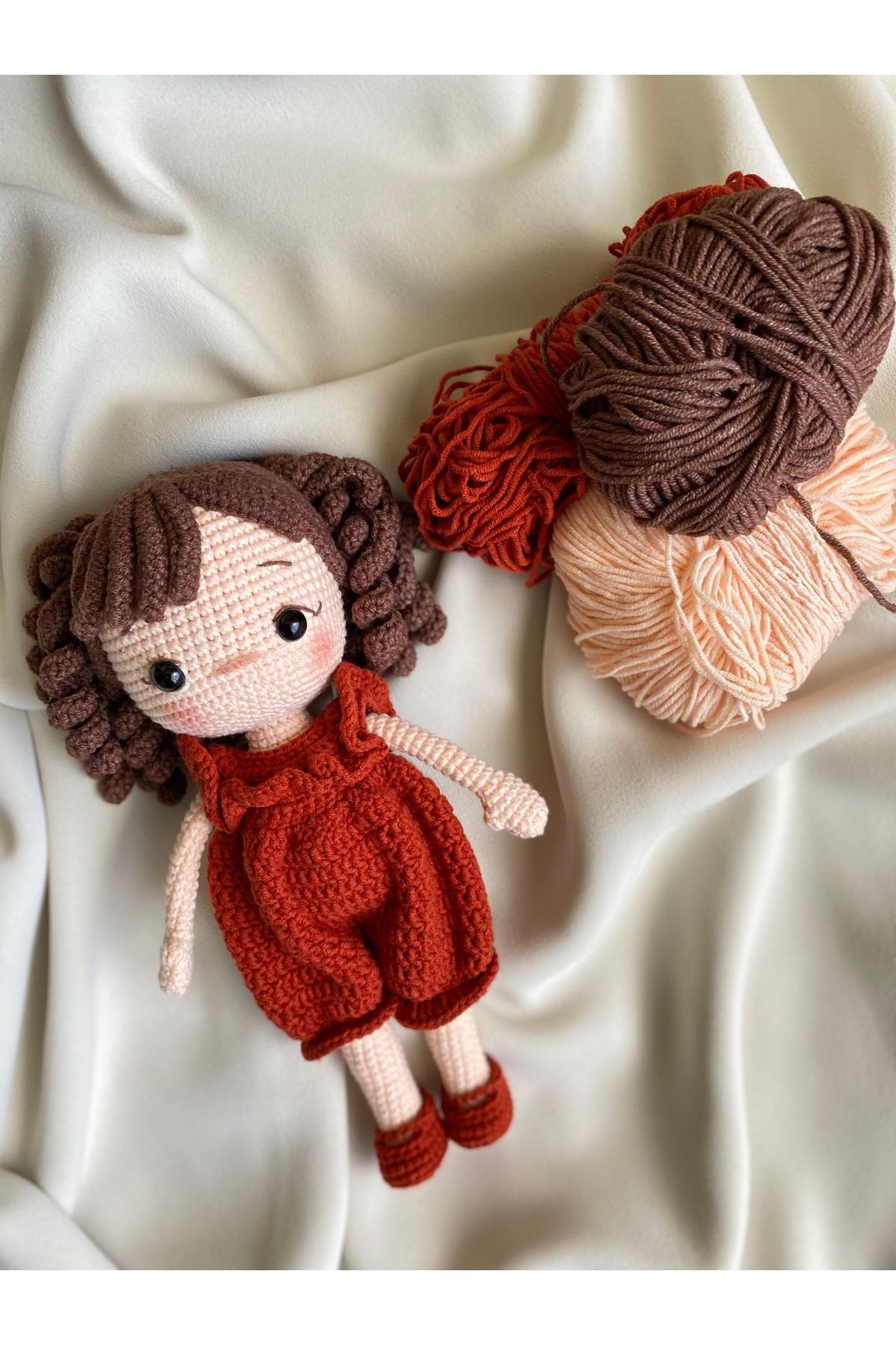 Raysoré El Yapımı Amigurumi Bebek Oyuncak - Lara Bebek