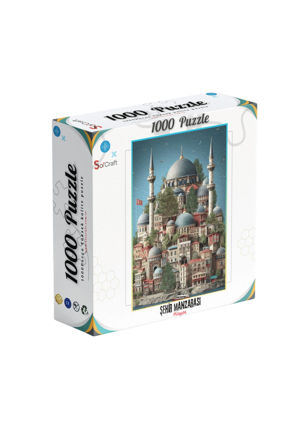 Soi Craft 1000 Parça Puzzle Şehir Manzarası