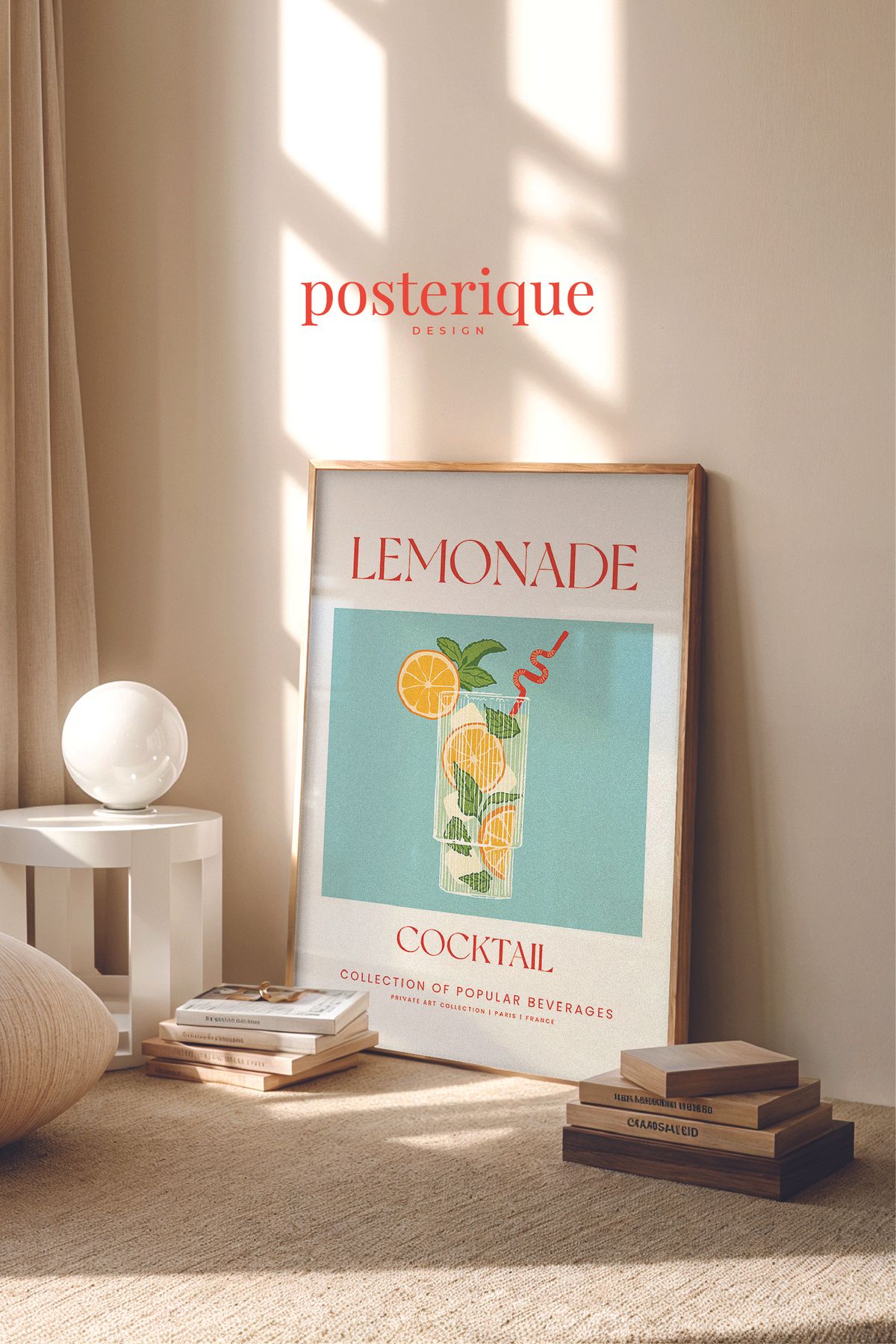 posterique Lemonade Çerçevesiz Poster Çerçevesiz Tablo