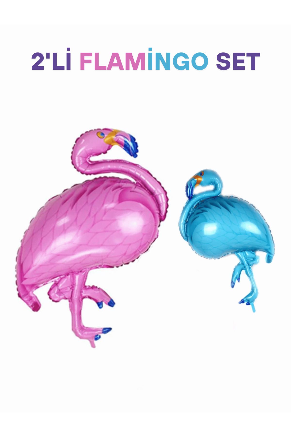 Mielibon Ayaklı Flamingo Folyo Balon