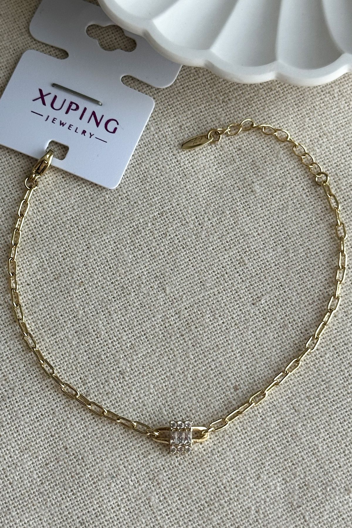 Modacaprea Xuping 17+3 cm Baget İnce Kadın Bileklik Kadın Karamaz Bileklik Xuping Bileklik
