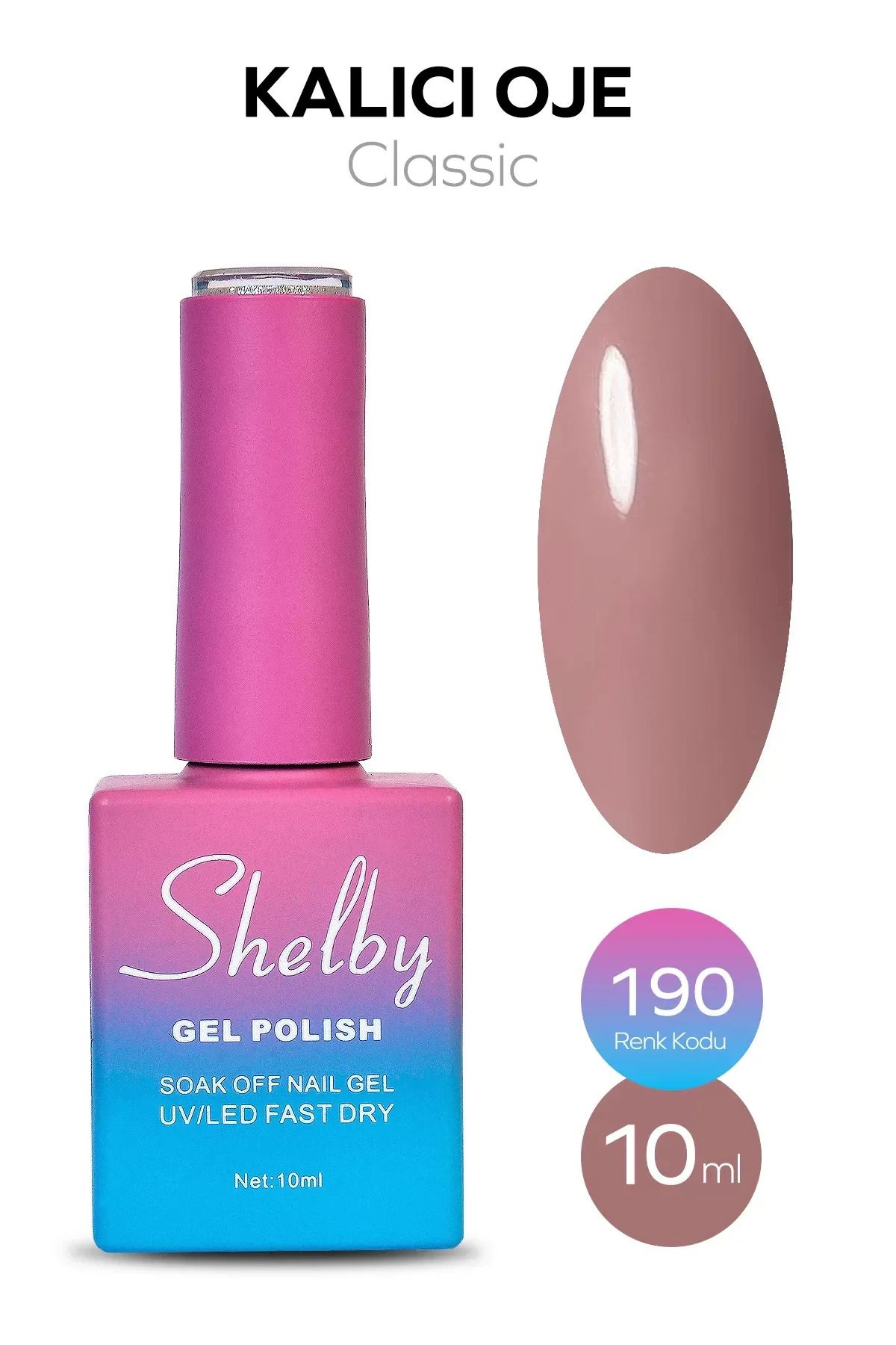SHELBY 10 ML. A190 KALICI OJE