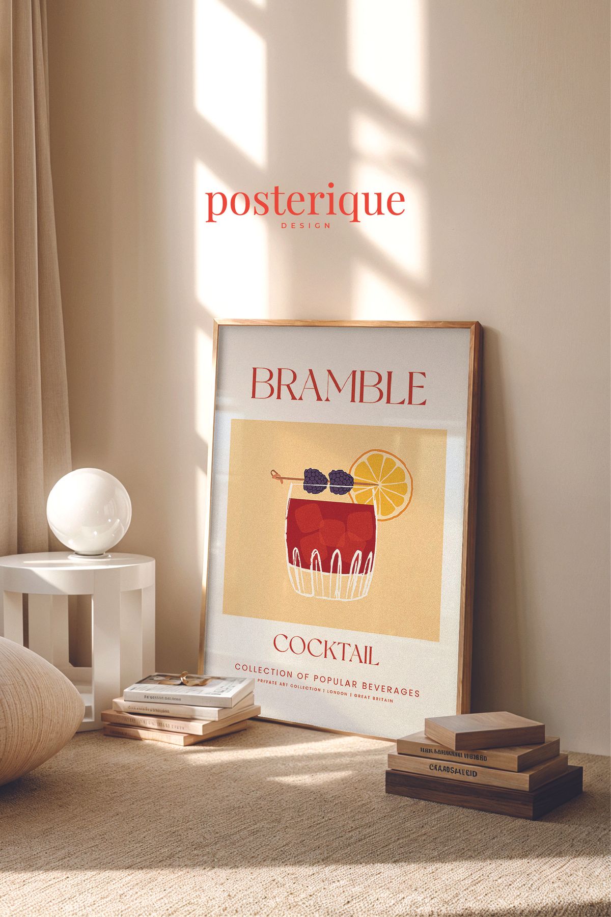 posterique Bramble Çerçevesiz Poster Çerçevesiz Tablo