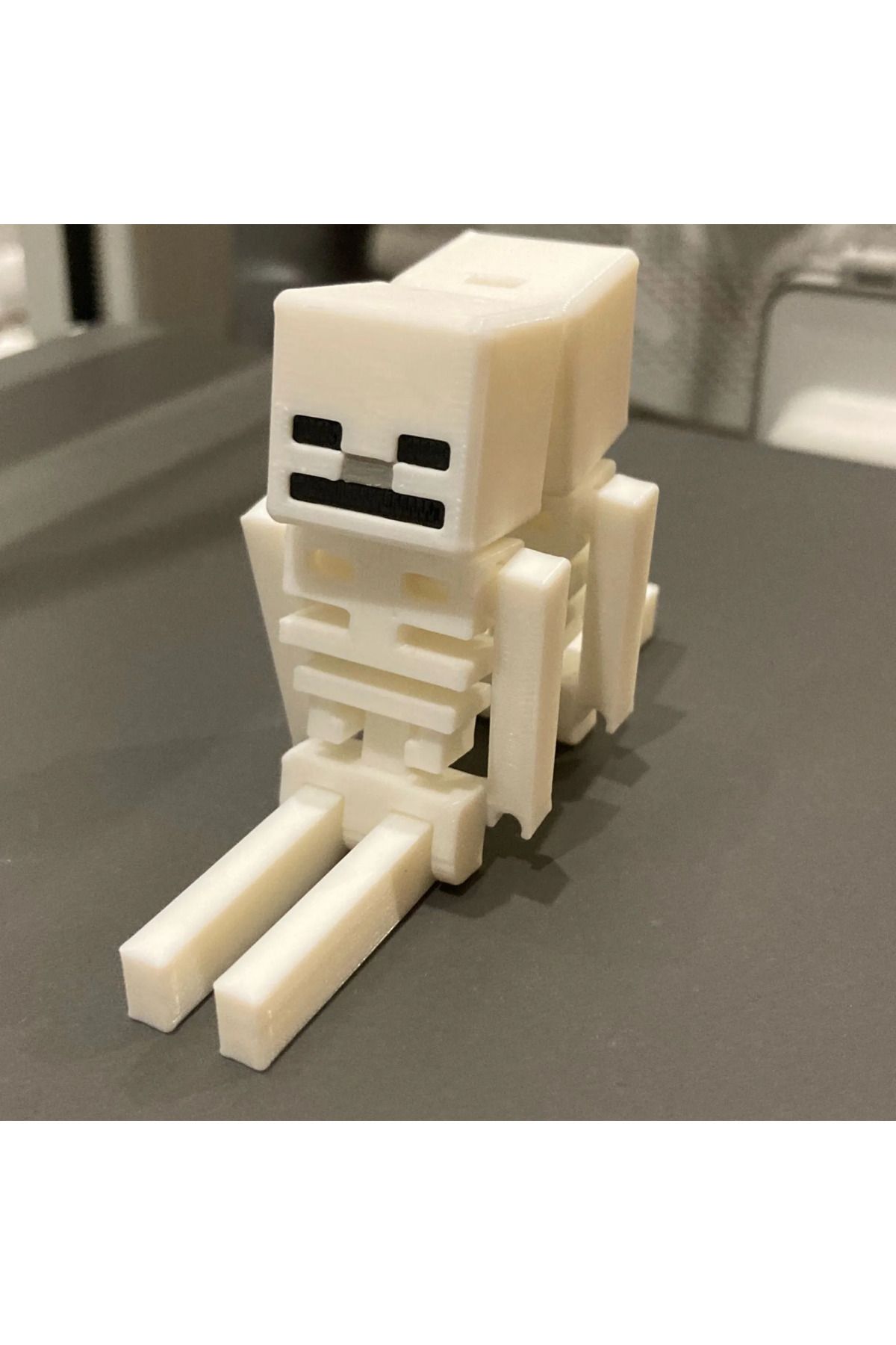 dekuis Minecraft İskelet Eklemli Hareketli Karakter Figür