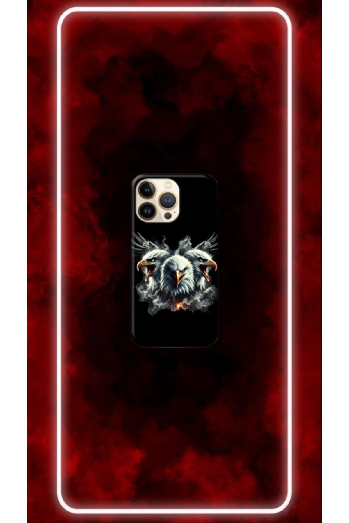 cover shopp Kartal Desenli Kılıf Tasarımı-1 IP 16 Pro