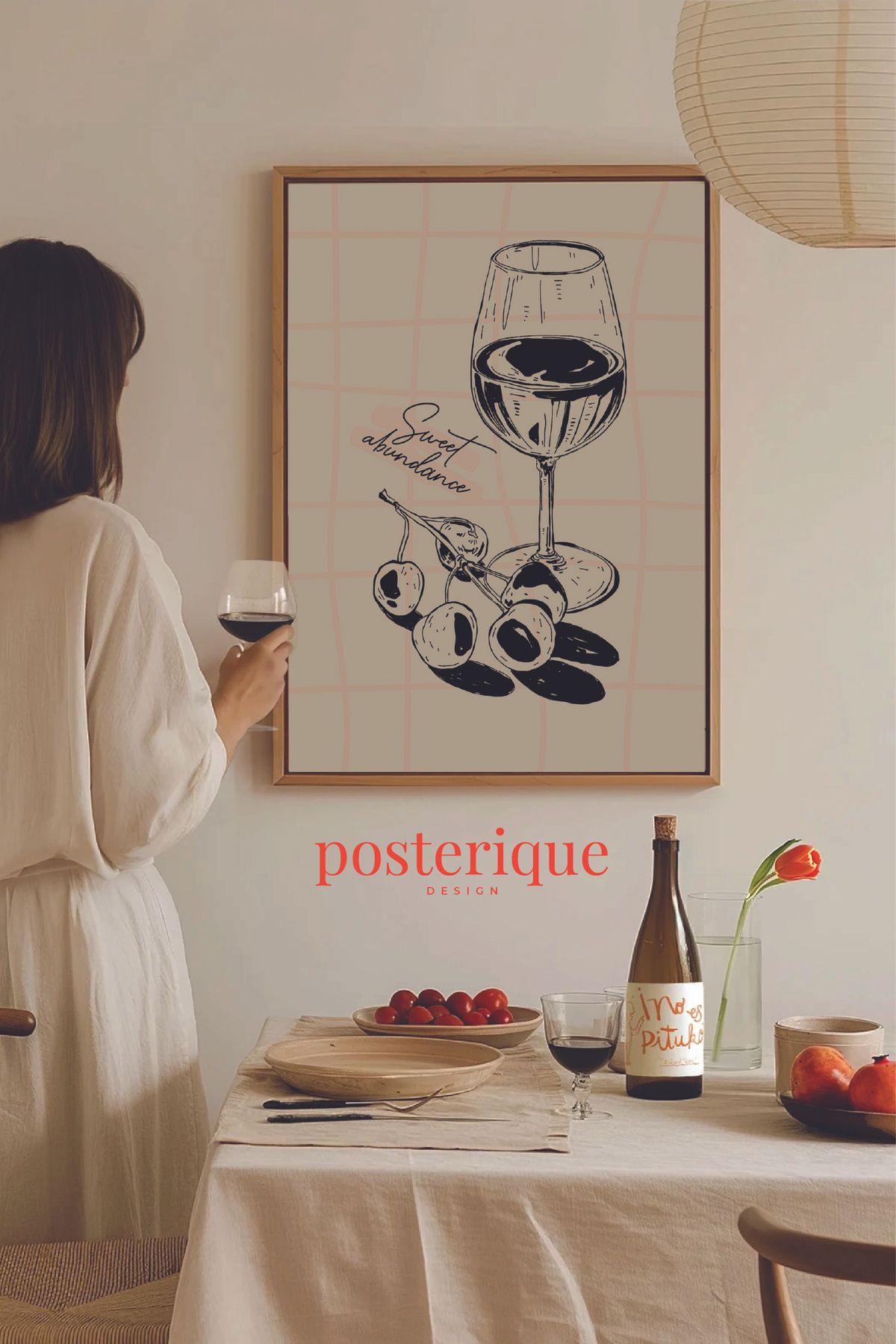 posterique Sweet Abundance Çerçevesiz Poster Çerçevesiz Tablo