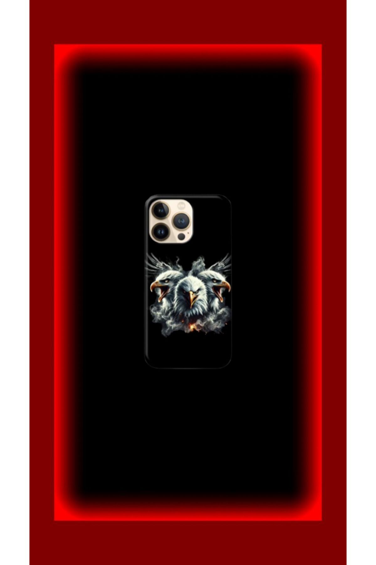 cover shopp Kartal Desenli Kılıf Tasarımı-4 IP 14 Pro Max