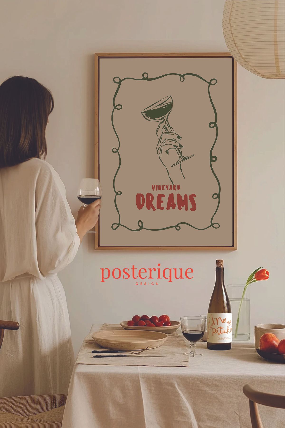 posterique Dreams Çerçevesiz Poster Çerçevesiz Tablo