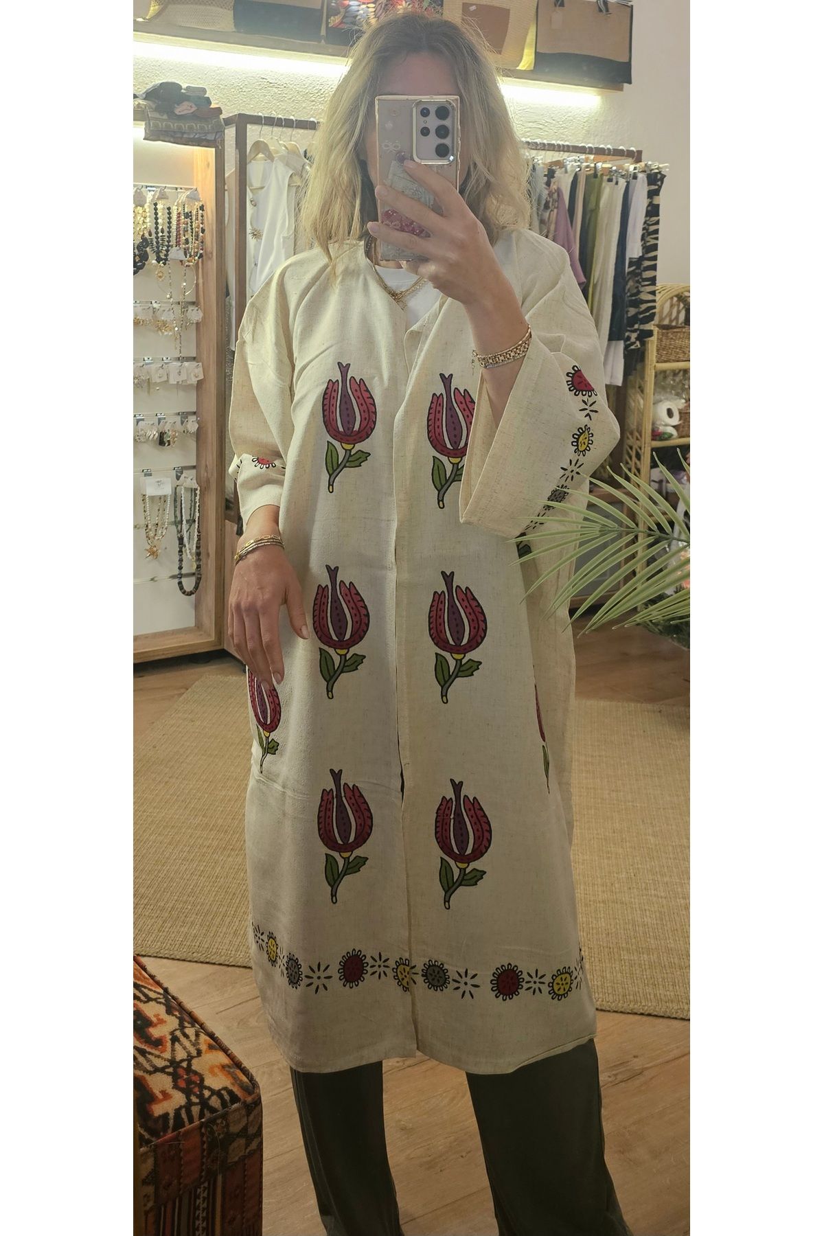 HİLALAKSESUAR10 El yapımı kimono