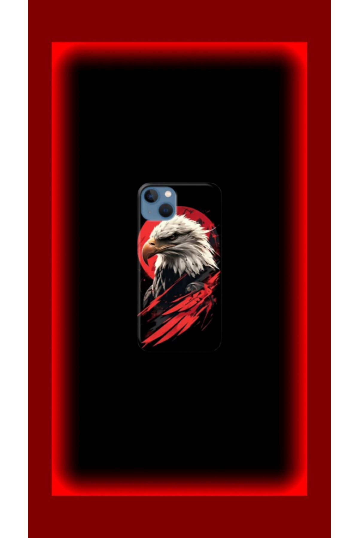 cover shopp Kartal Desenli Kılıf Tasarımı-5 IP 14