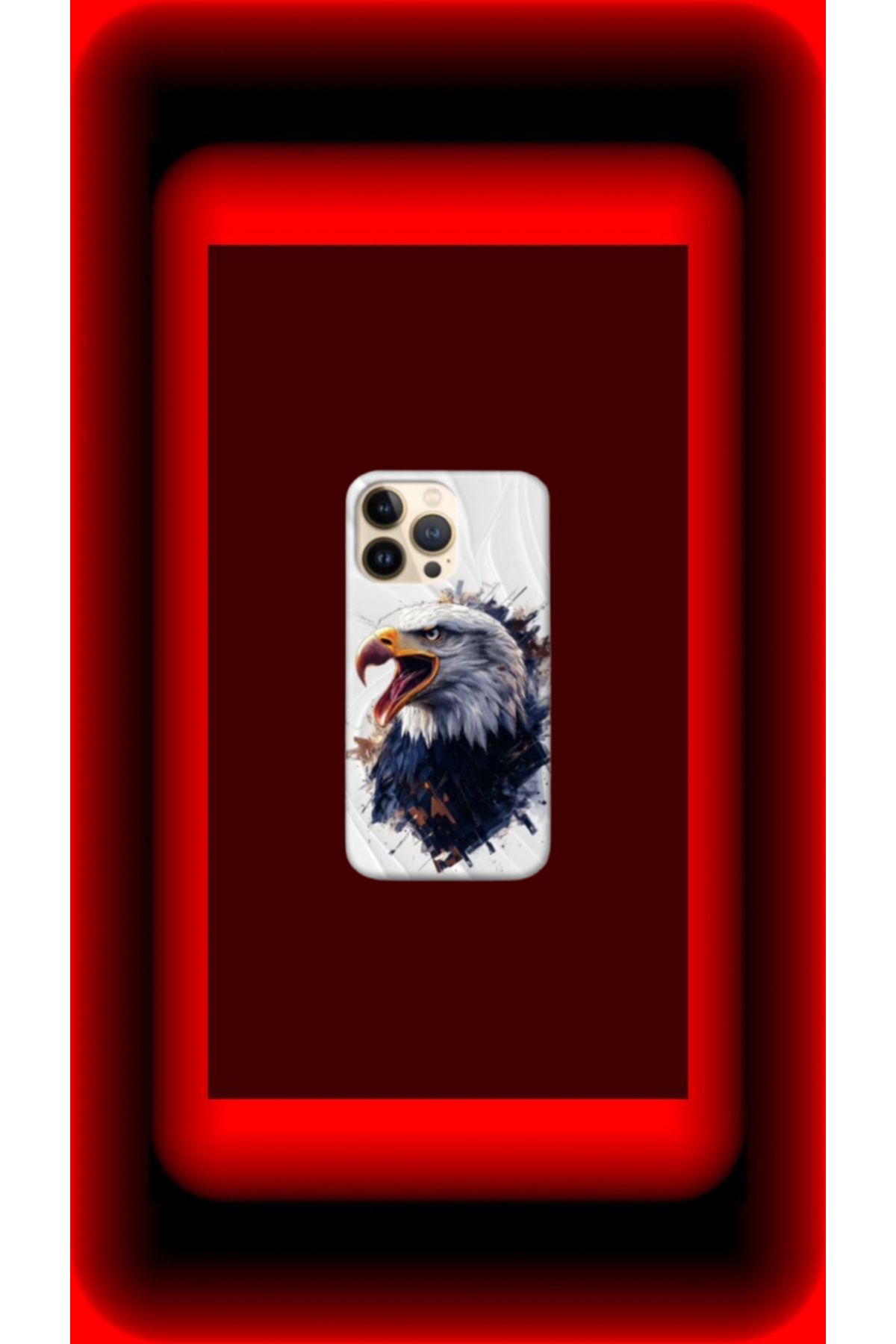 cover shopp Kartal Desenli Kılıf Tasarımı-1 IP 13 Pro