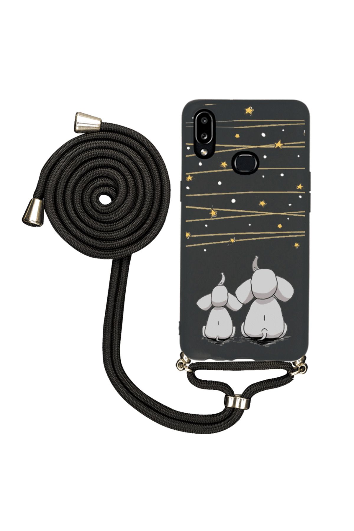 Royaleks Samsung A10s İpli Lansman Kılıf - Elephants And The Stars
