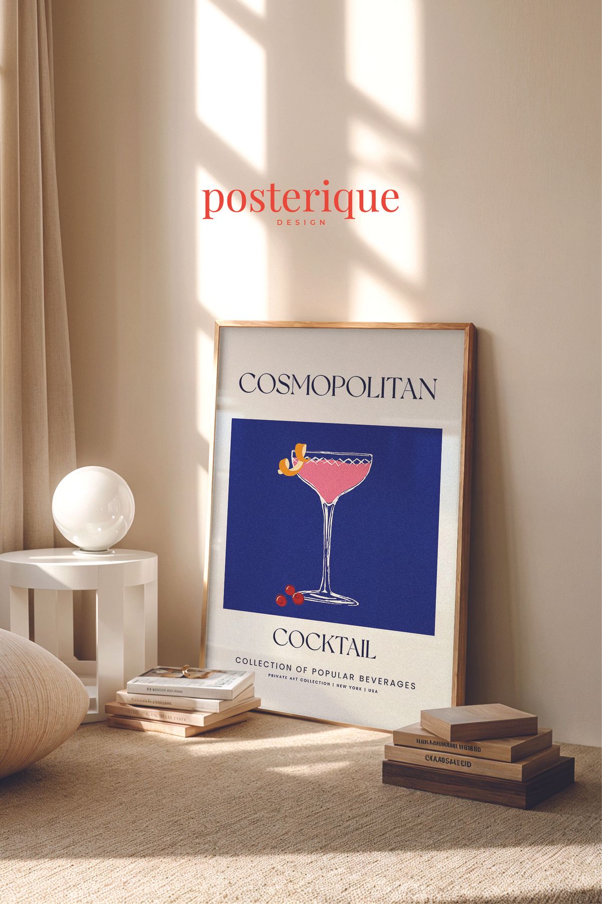 posterique Cosmopolitan Çerçevesiz Poster Çerçevesiz Tablo