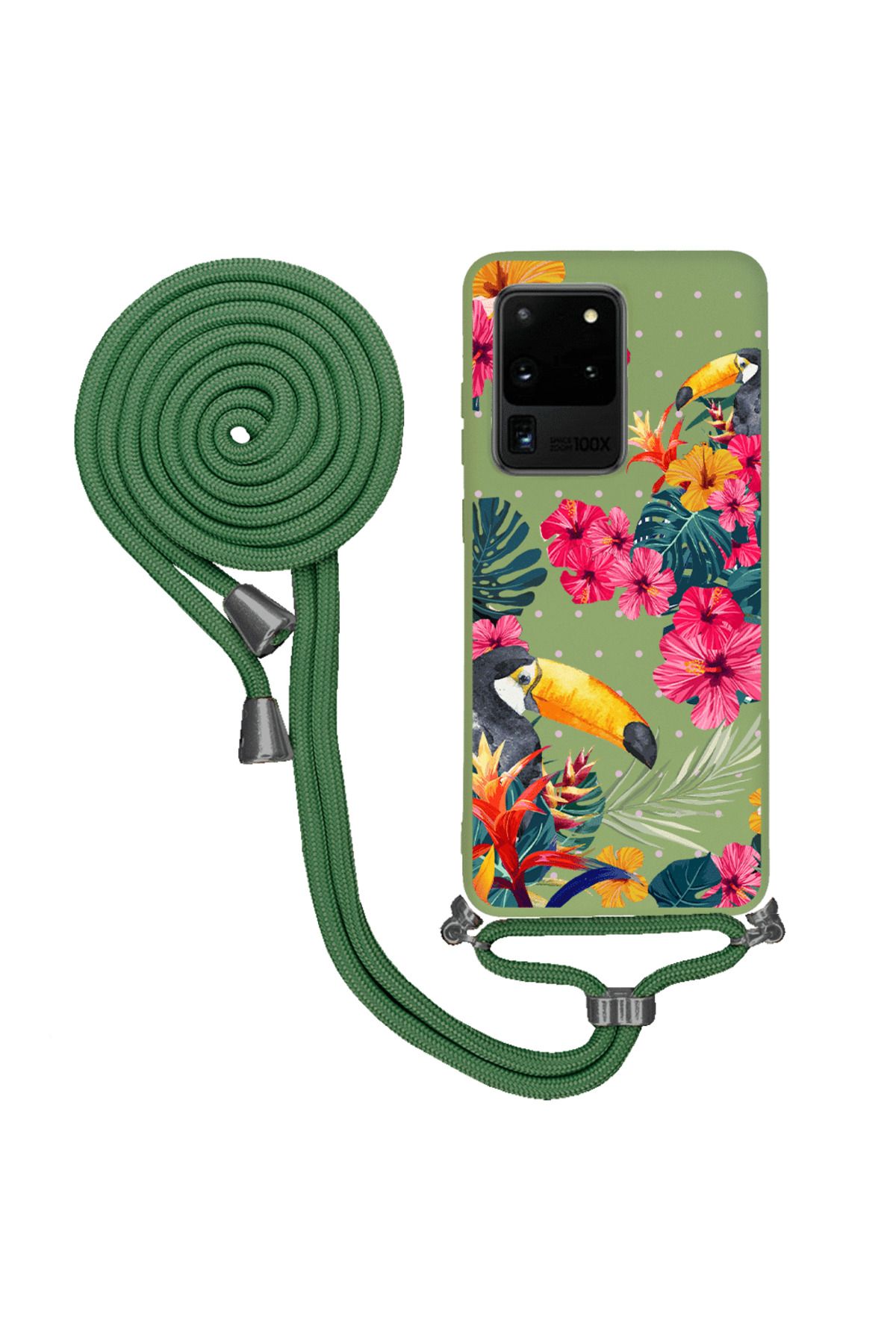 Royaleks Samsung S20 Ultra İpli Lansman Kılıf - Tropical