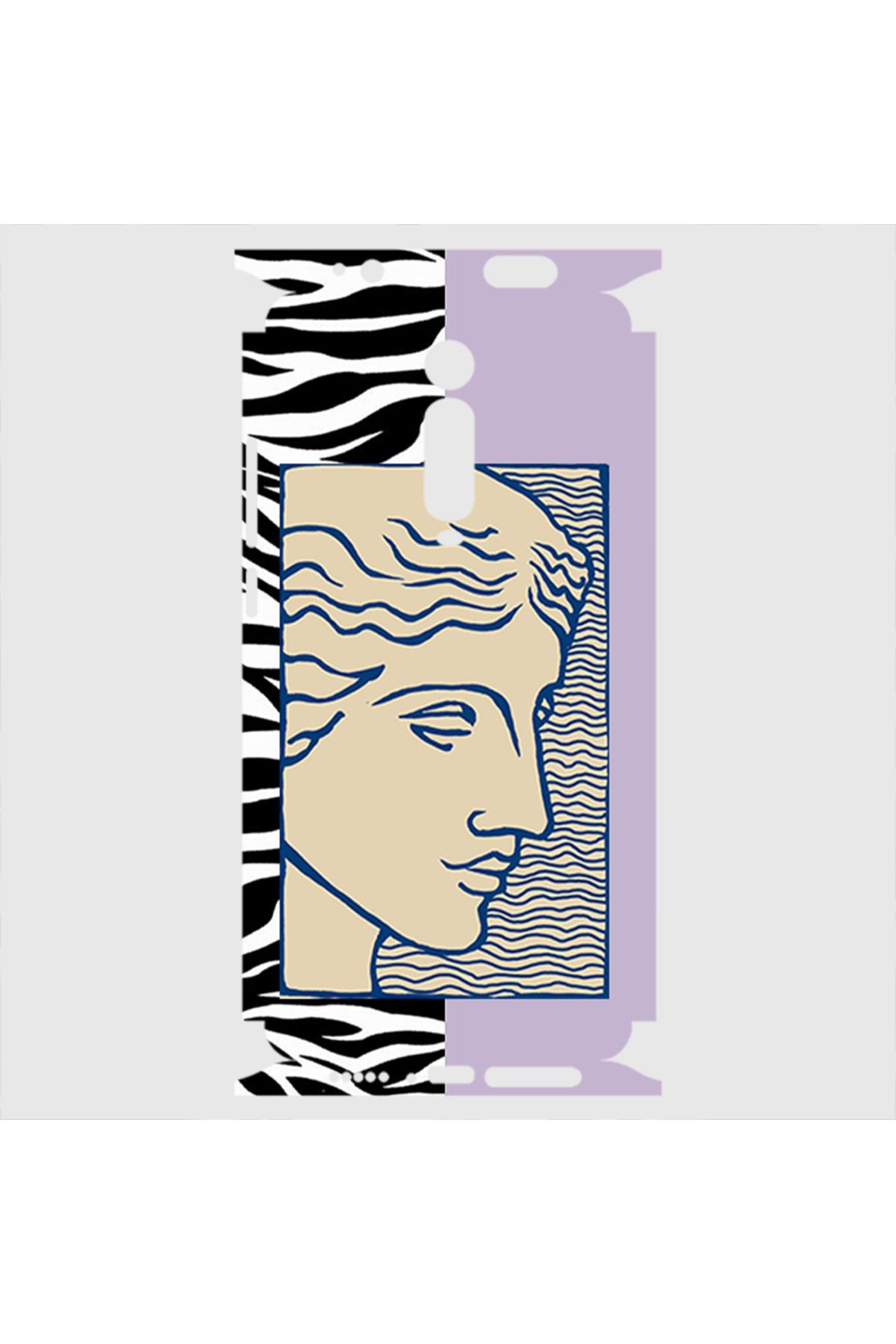Royaleks Xiaomi Mi 9 T Pro Telefon Kaplama - Leopar Face