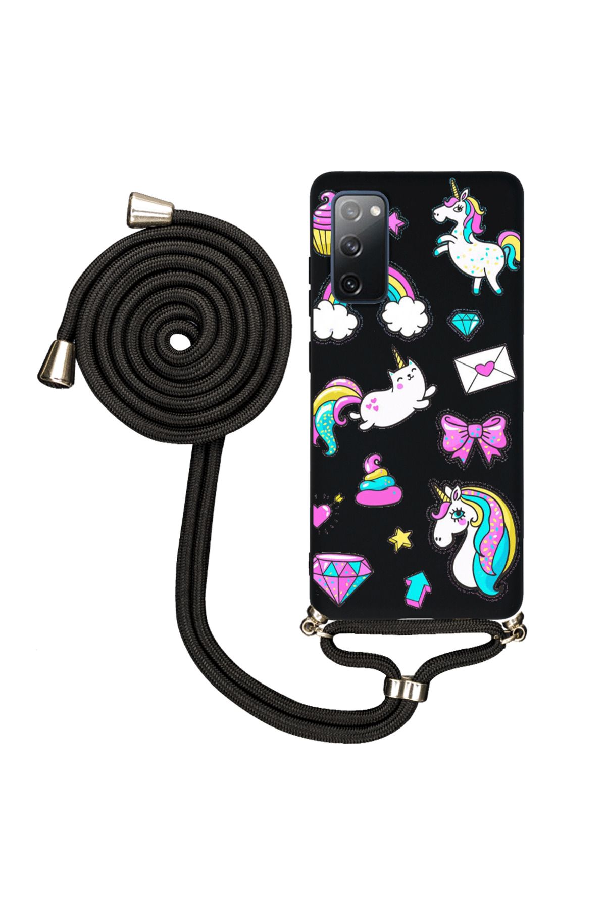 Royaleks Samsung S20 FE İpli Lansman Kılıf - Unicorns Blank
