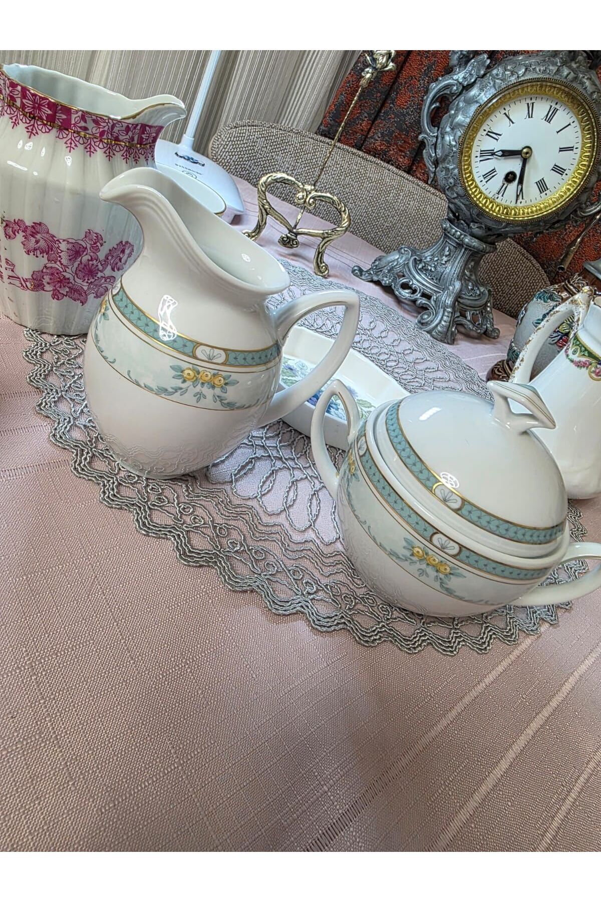 SELTMANN Wedwood Porselen Clementine Desenli Takım