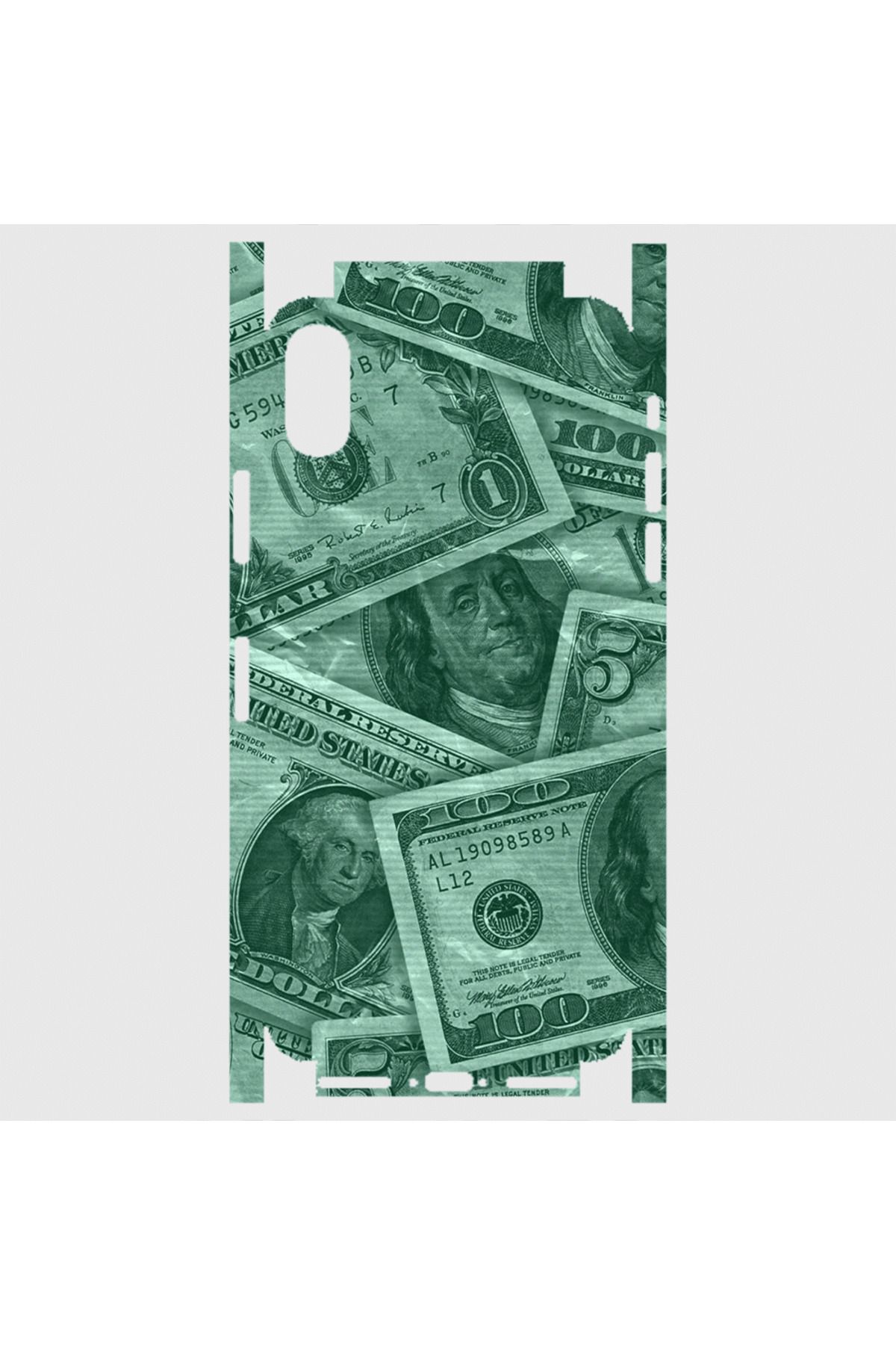 Royaleks iPhone Xs Max Telefon Kaplama - One Dollar