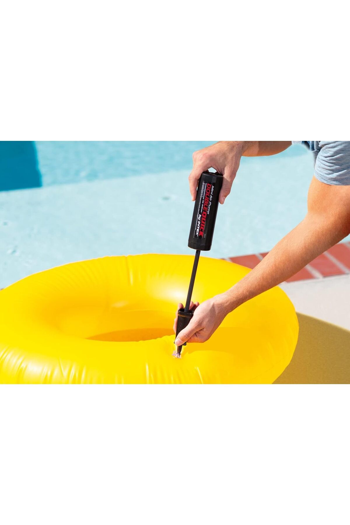 MAİN SHOP Intex Çocuk Havuz ve Simit Şişirme Pompası 29 Cm M-69613