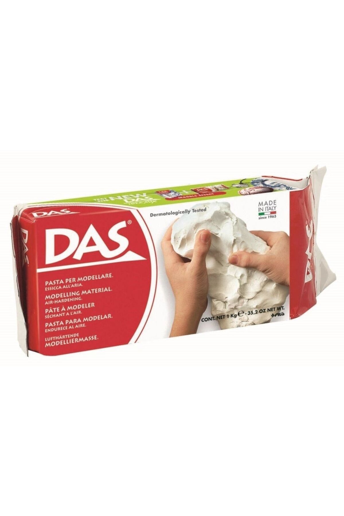 Das Serami̇k Hamuru 1000 Gr Beyaz Ki̇l