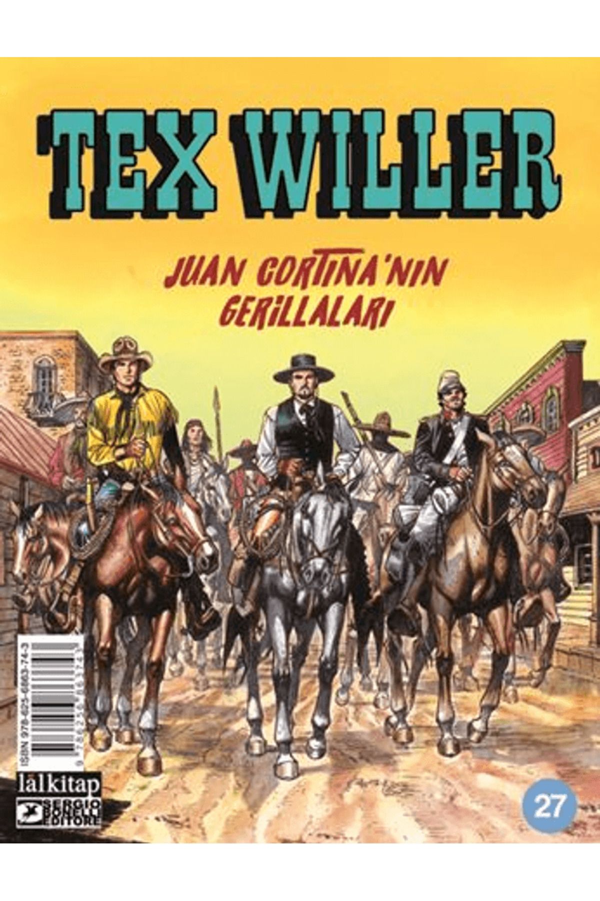 Lal Kitap Tex Willer sayı 27 / Mauro Boselli / Lal Kitap / 9786256863743