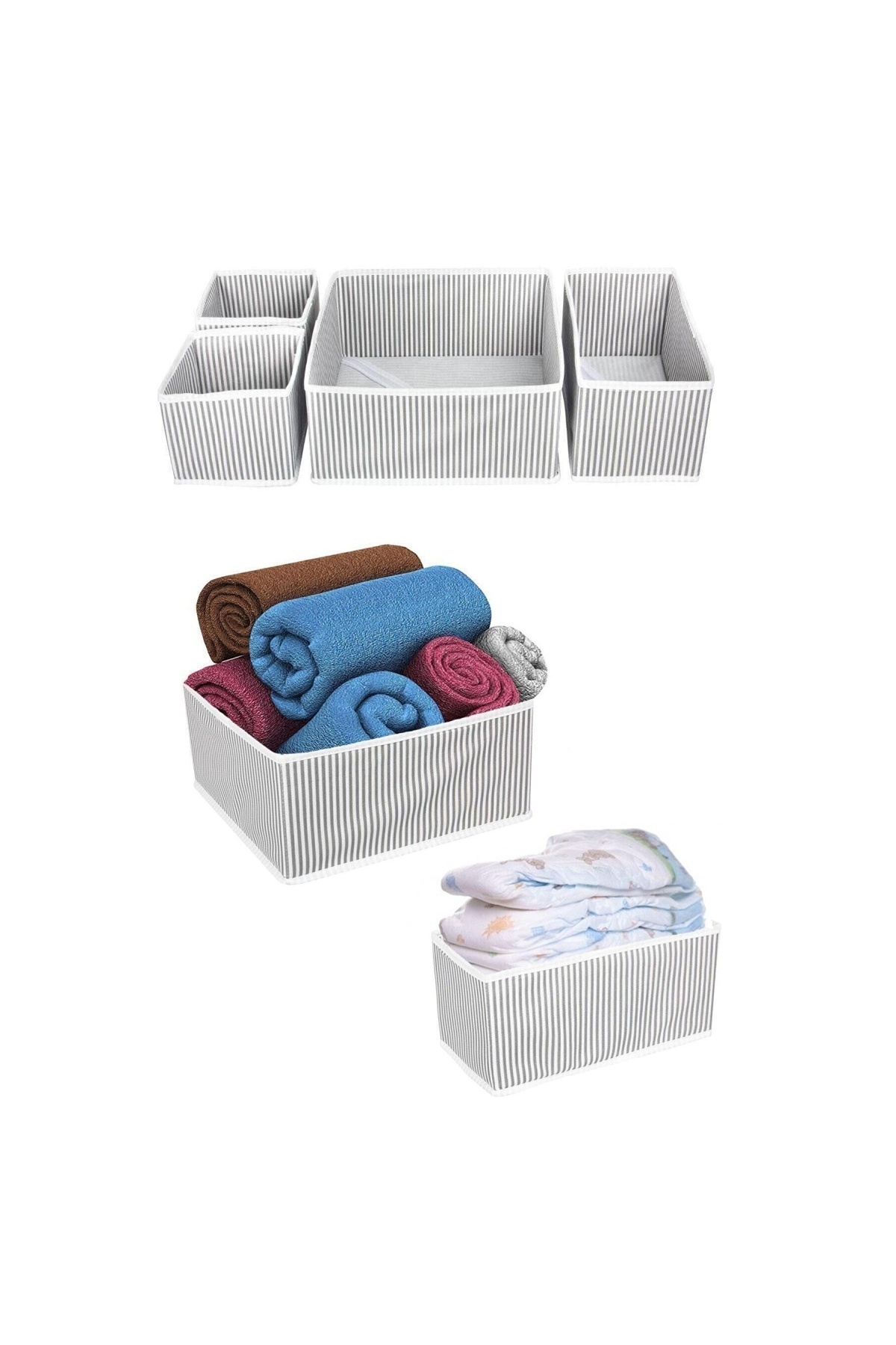 Findit-Drawer Organize Box Set Organizer Set of 4 (2818) 3