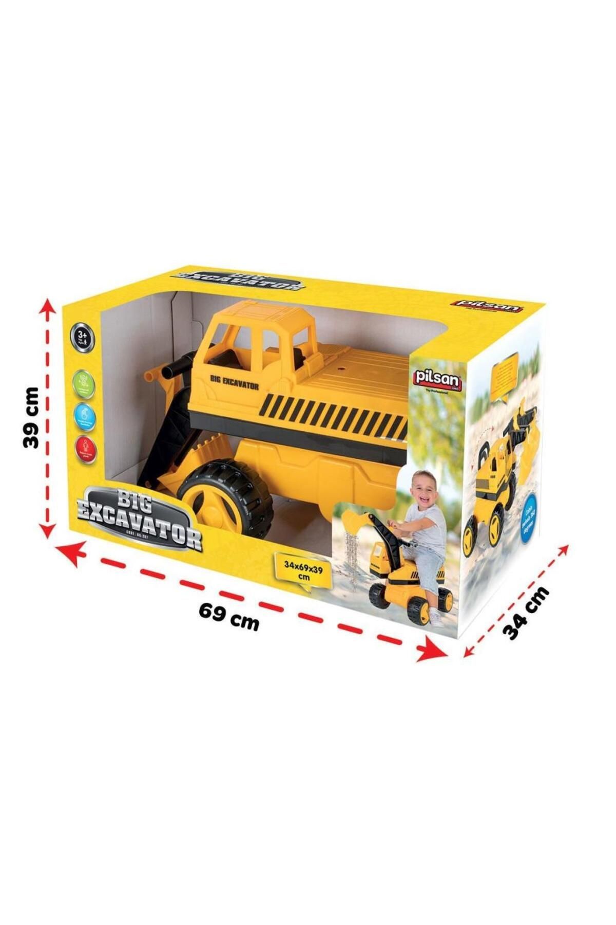 Skygo 06 207 Big Excavator -Pilsan Oyuncak