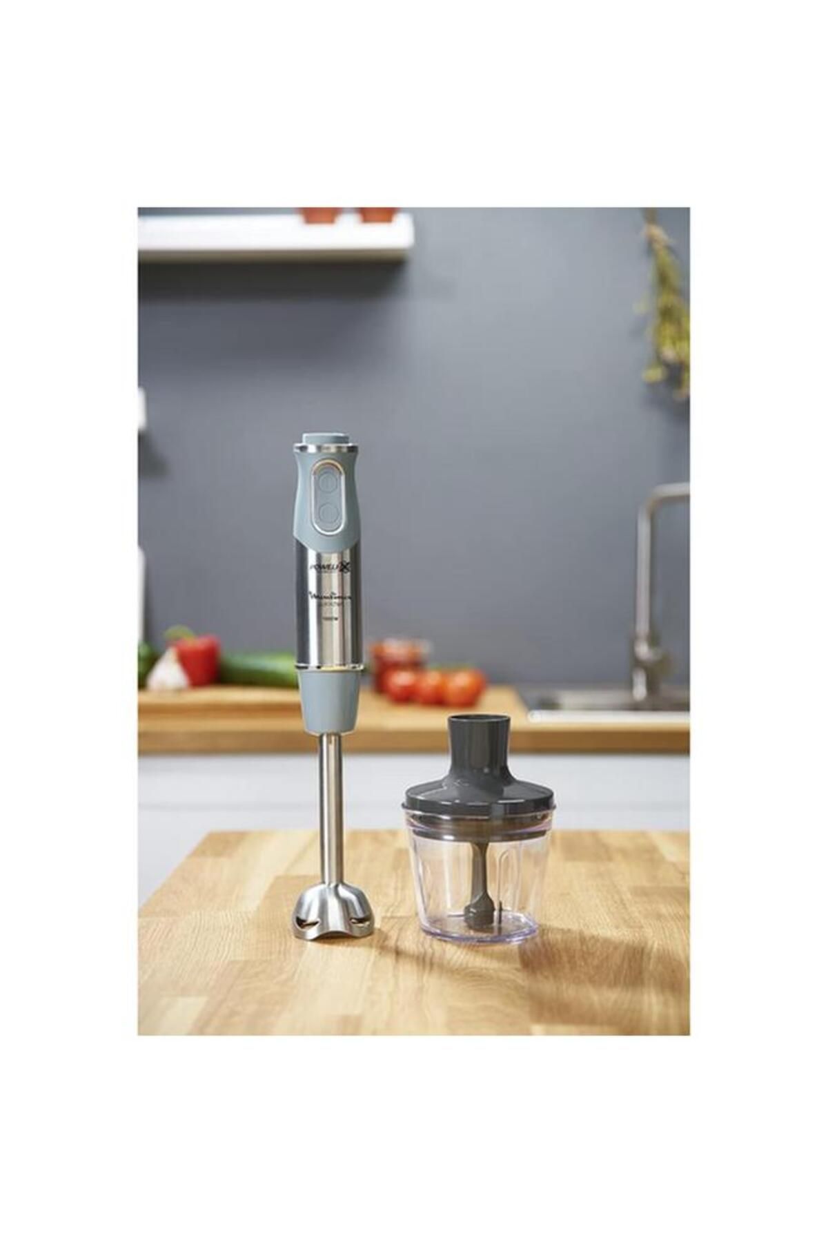 Generic-Moulinex 1000W 20-Speed Quickchef Lite Turbo Function Hand Blender Multicolor 800ml DD656D27 5