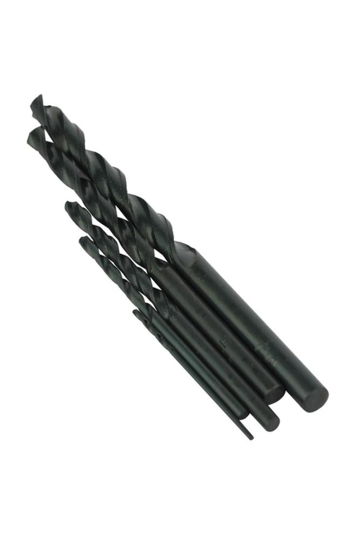 Generic-DEWALT 10-Piece HSS-R Metal Drill Bit Set with Case Black DT5911-QZ 4