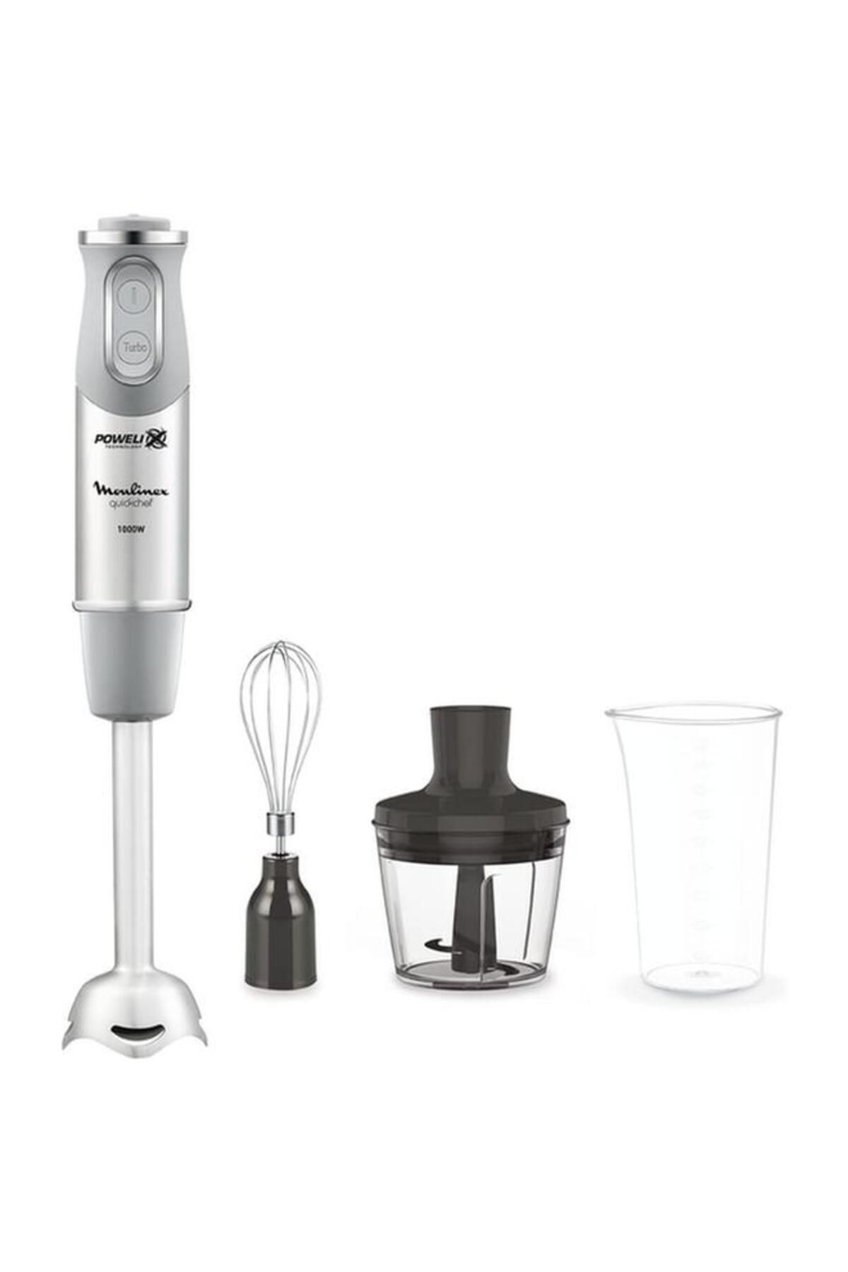 Generic-Moulinex 1000W 20-Speed Quickchef Lite Turbo Function Hand Blender Multicolor 800ml DD656D27 1