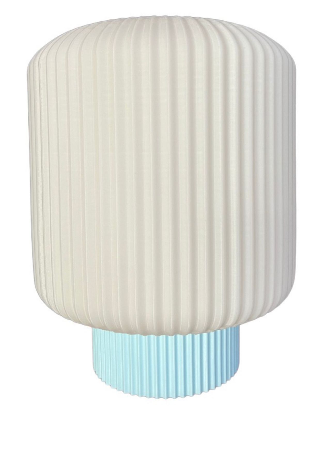 SerenityHaven Modern Dalga Masa Lambası Led Gece Lambası Yüksek Kaliteli Plastik Kablolu Aydınlatma Abajur